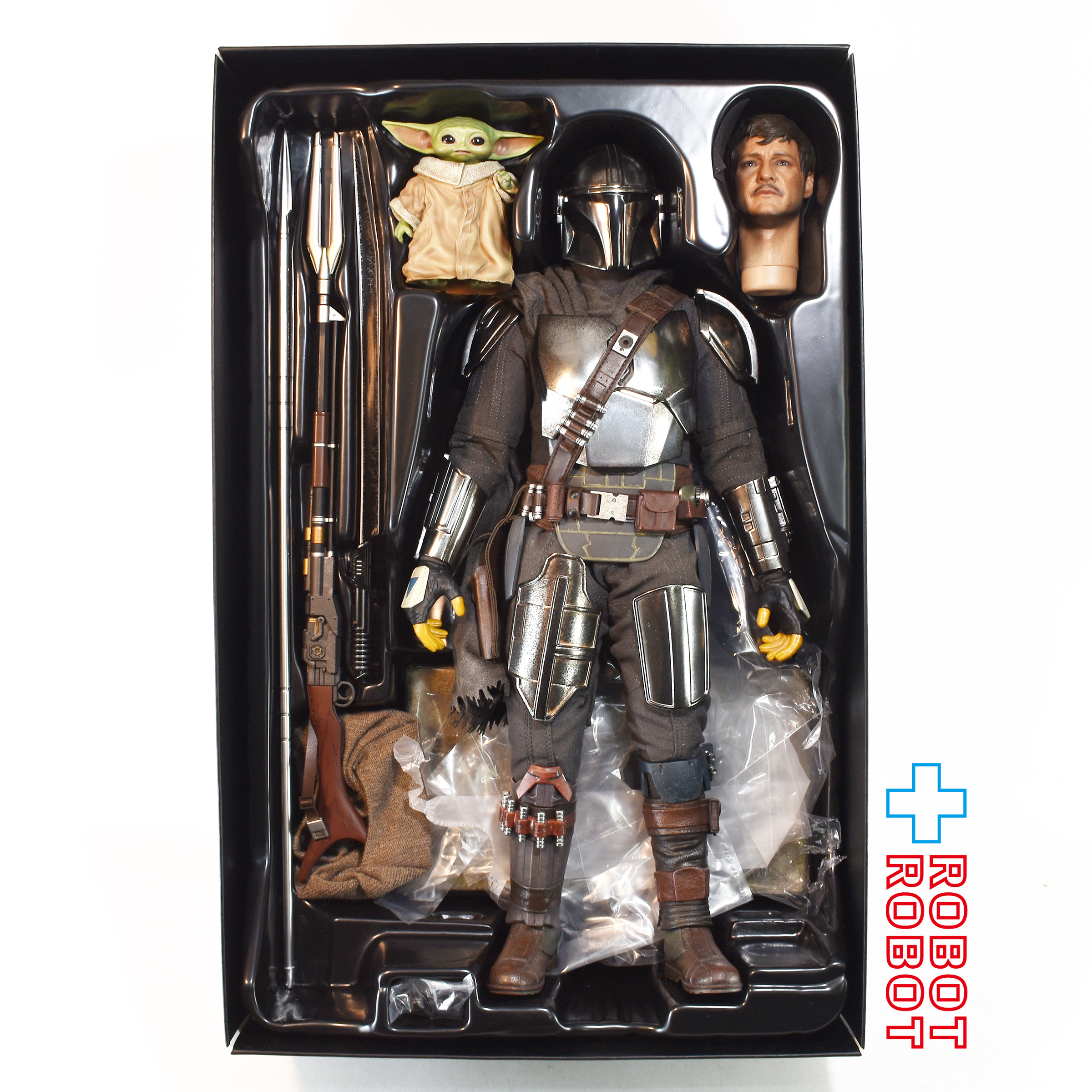 ホットトイズ テレビ・マスターピース スター・ウォーズ マンダロリアン マンダロリアン & グローグー 1/6スケールフィギュア TMS051 開封美品 入荷写真