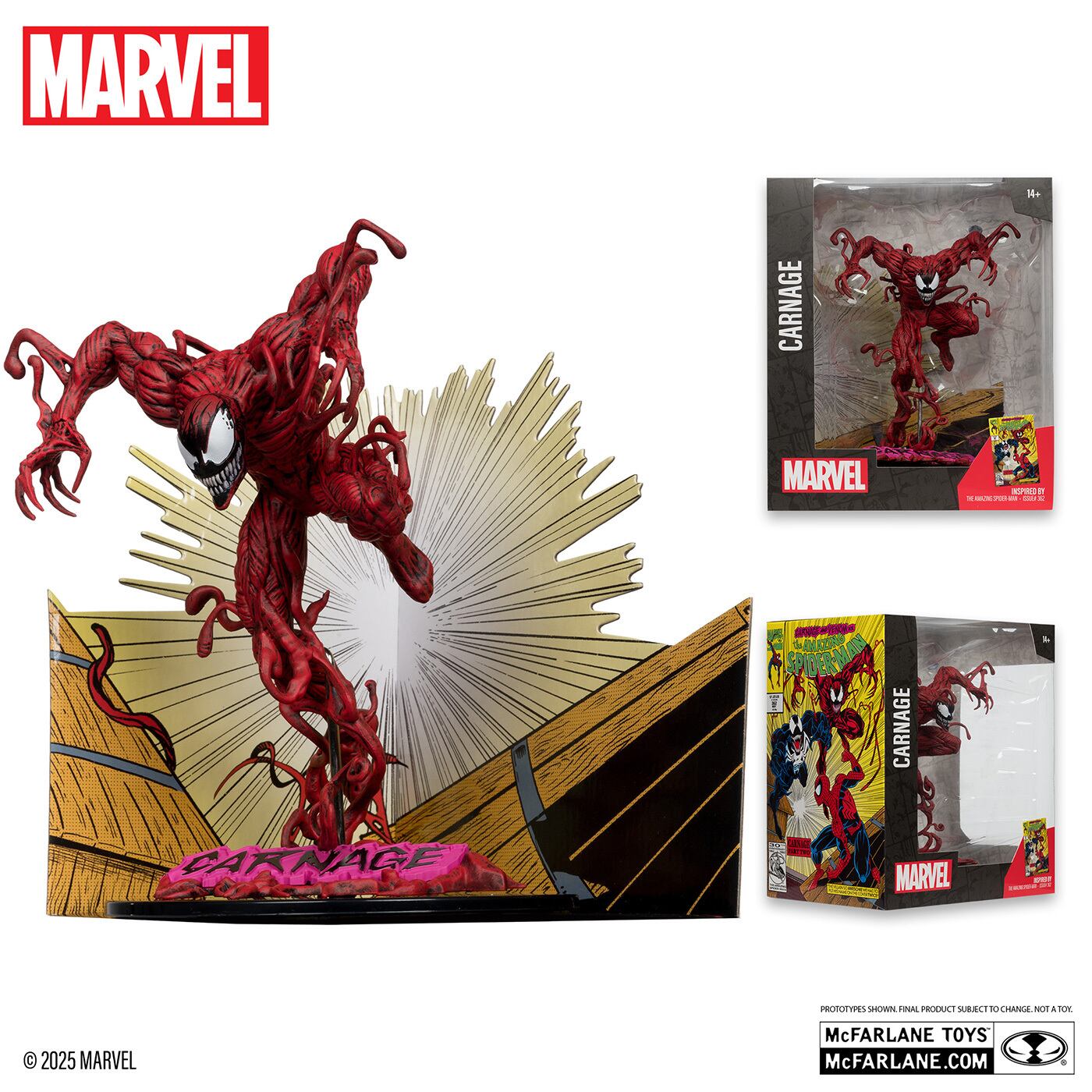 マクファーレン・トイズ マーベル シーン・フィギュア #020 カーネイジ 1/10 スタチューフィギュア 未開封 入荷写真