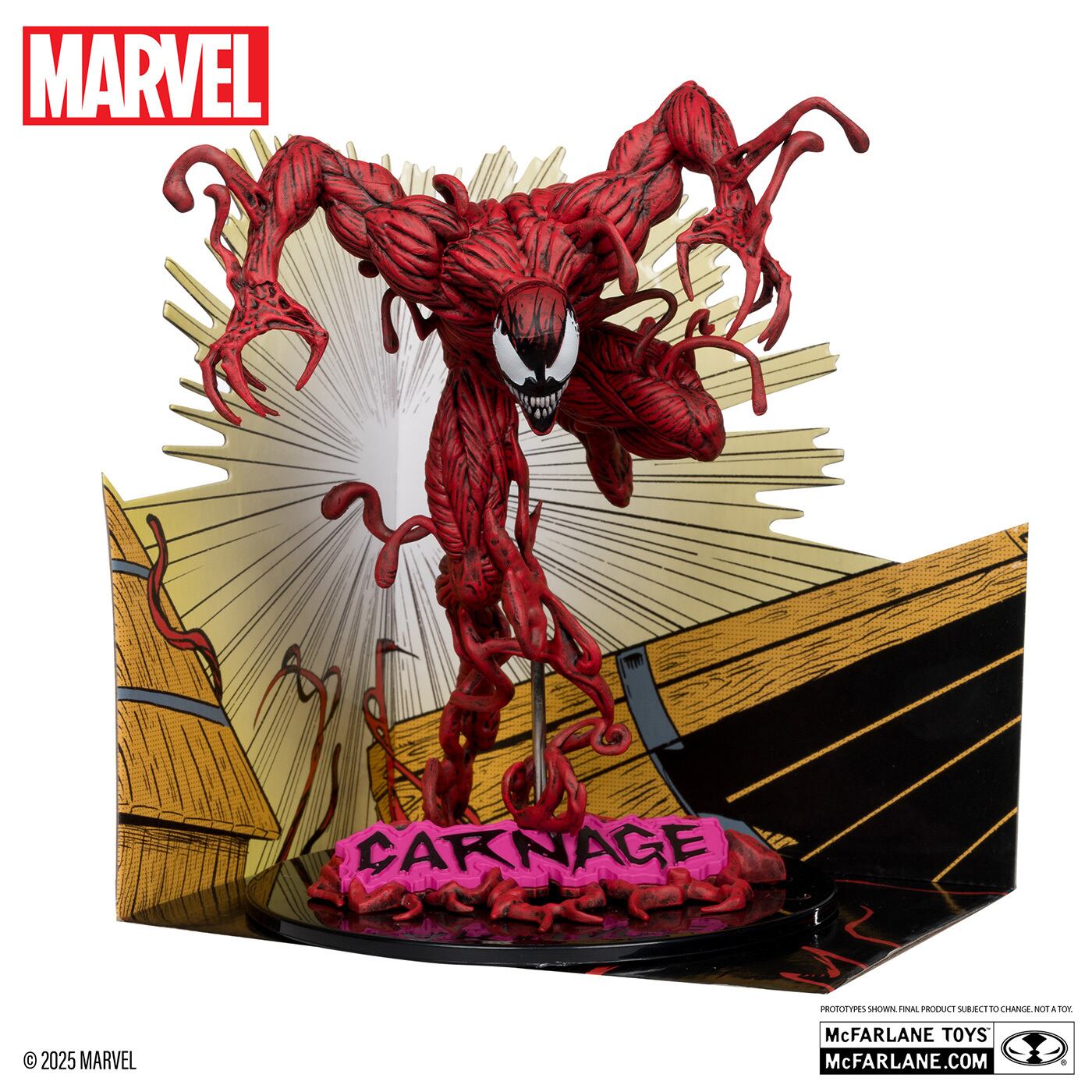 マクファーレン・トイズ マーベル シーン・フィギュア #020 カーネイジ 1/10 スタチューフィギュア 未開封 入荷写真