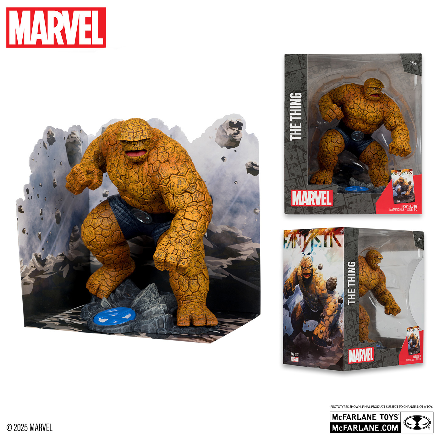 マクファーレン・トイズ マーベル シーン・フィギュア #021 ザ・シング 1/10 スタチューフィギュア 未開封 入荷写真
