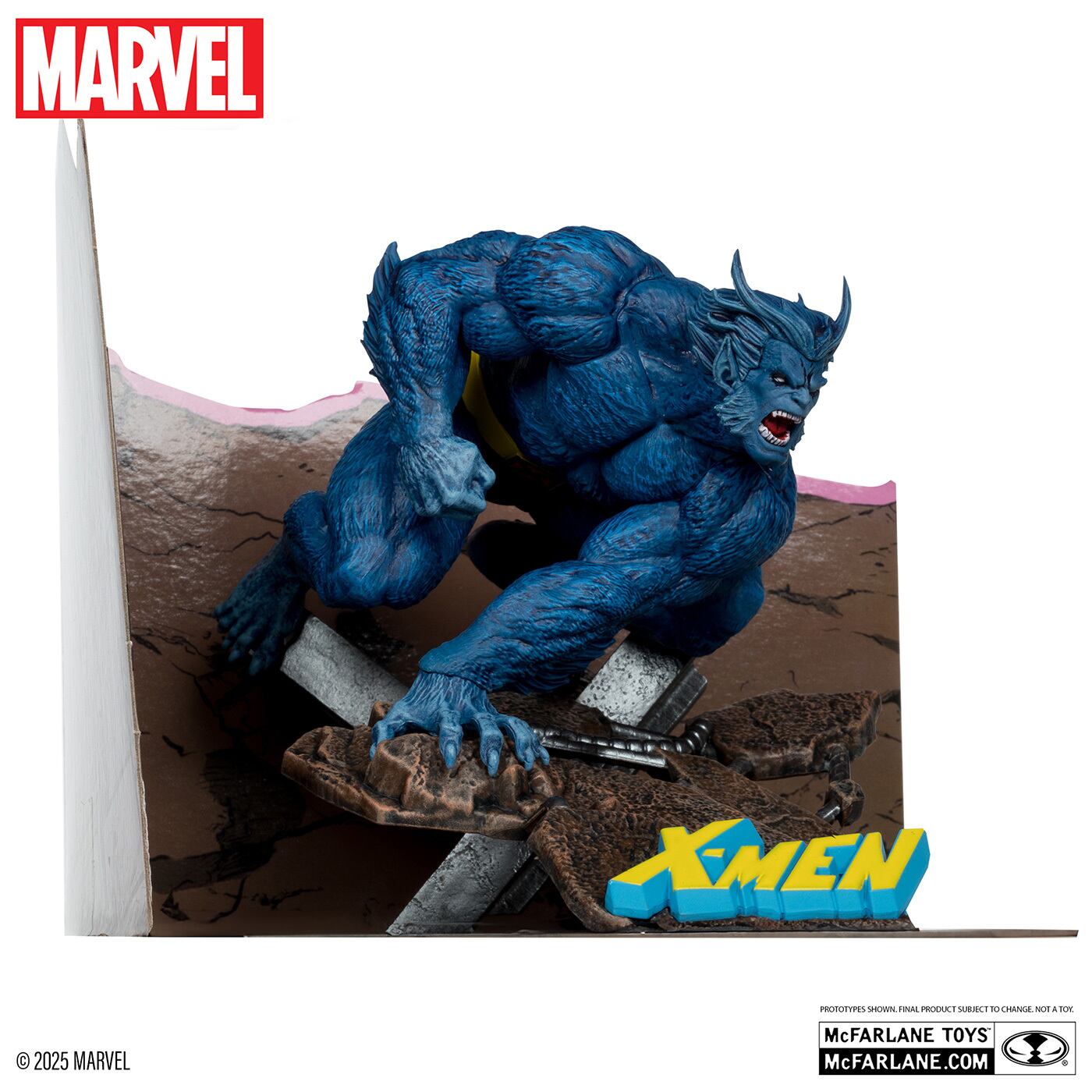 マクファーレン・トイズ マーベル シーン・フィギュア #019 ビースト 1/10 スタチューフィギュア 未開封 入荷写真