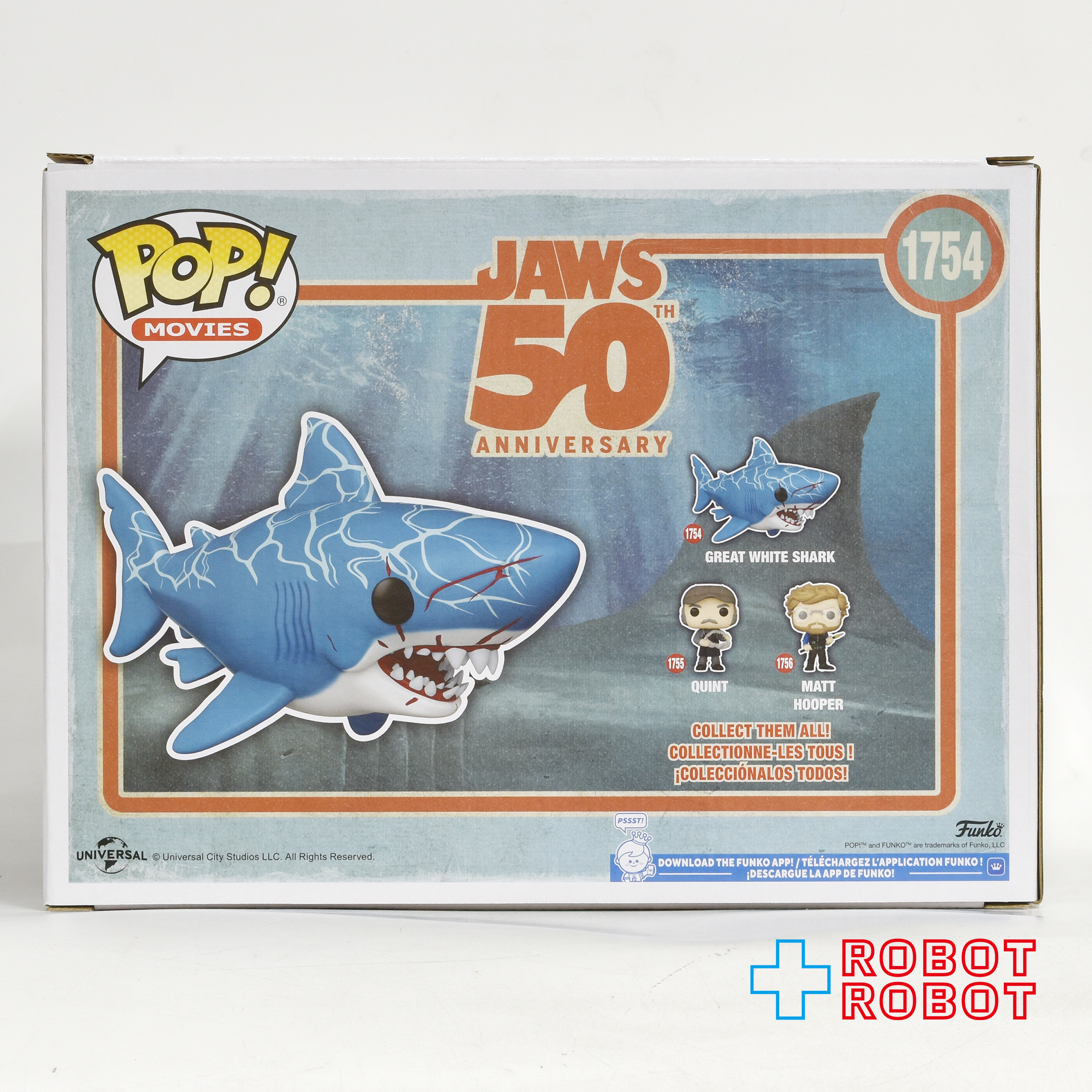 ファンコ POP! Movies 1754 ジョーズ 50周年記念 ジョーズ ビニールフィギュア 未開封 入荷写真