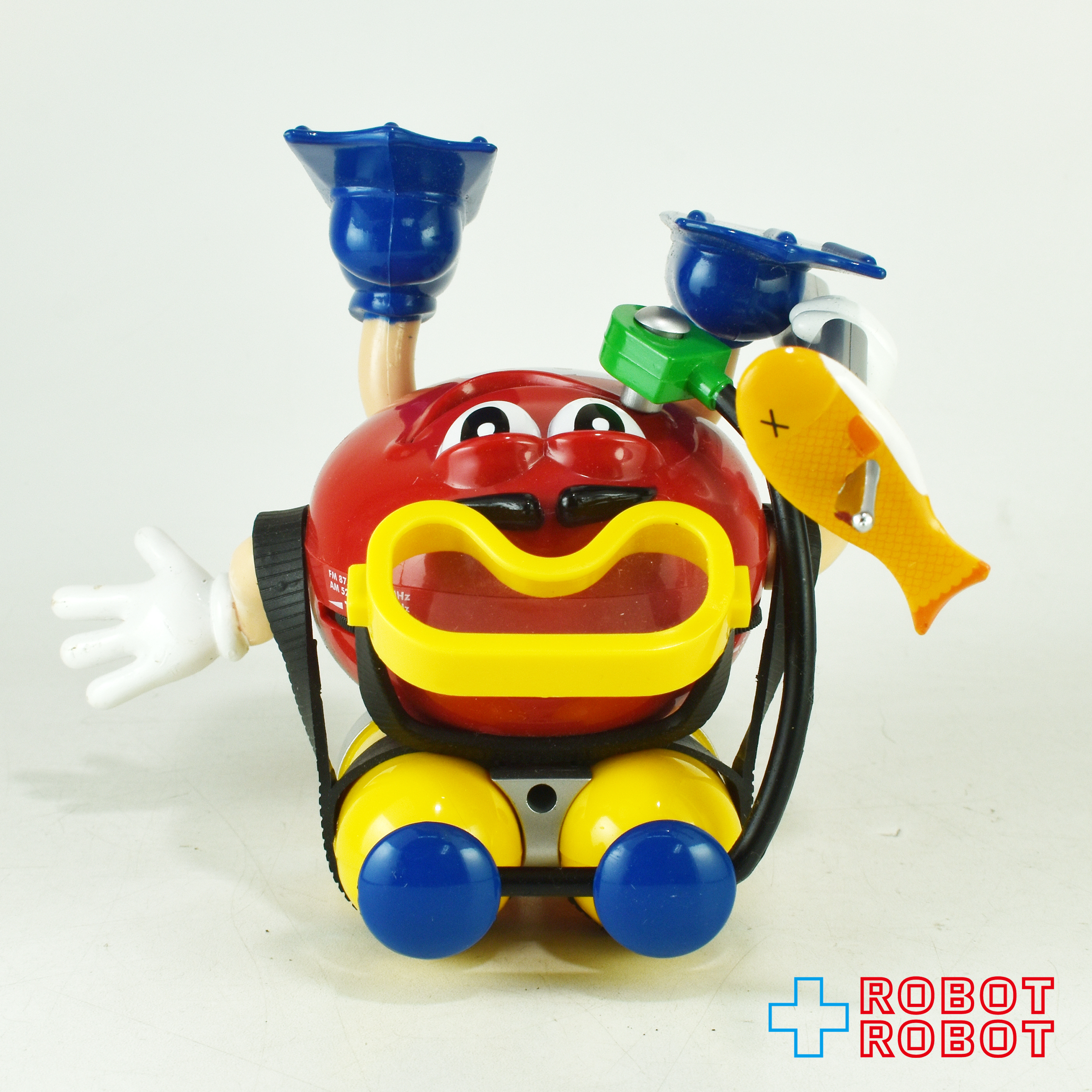 M&M's エムアンドエムズ レッド キャラクター コレクターズ シリーズ スキューバダイビング ラジオ & ヘッドフォン セット 箱入り 企業物 入荷写真
