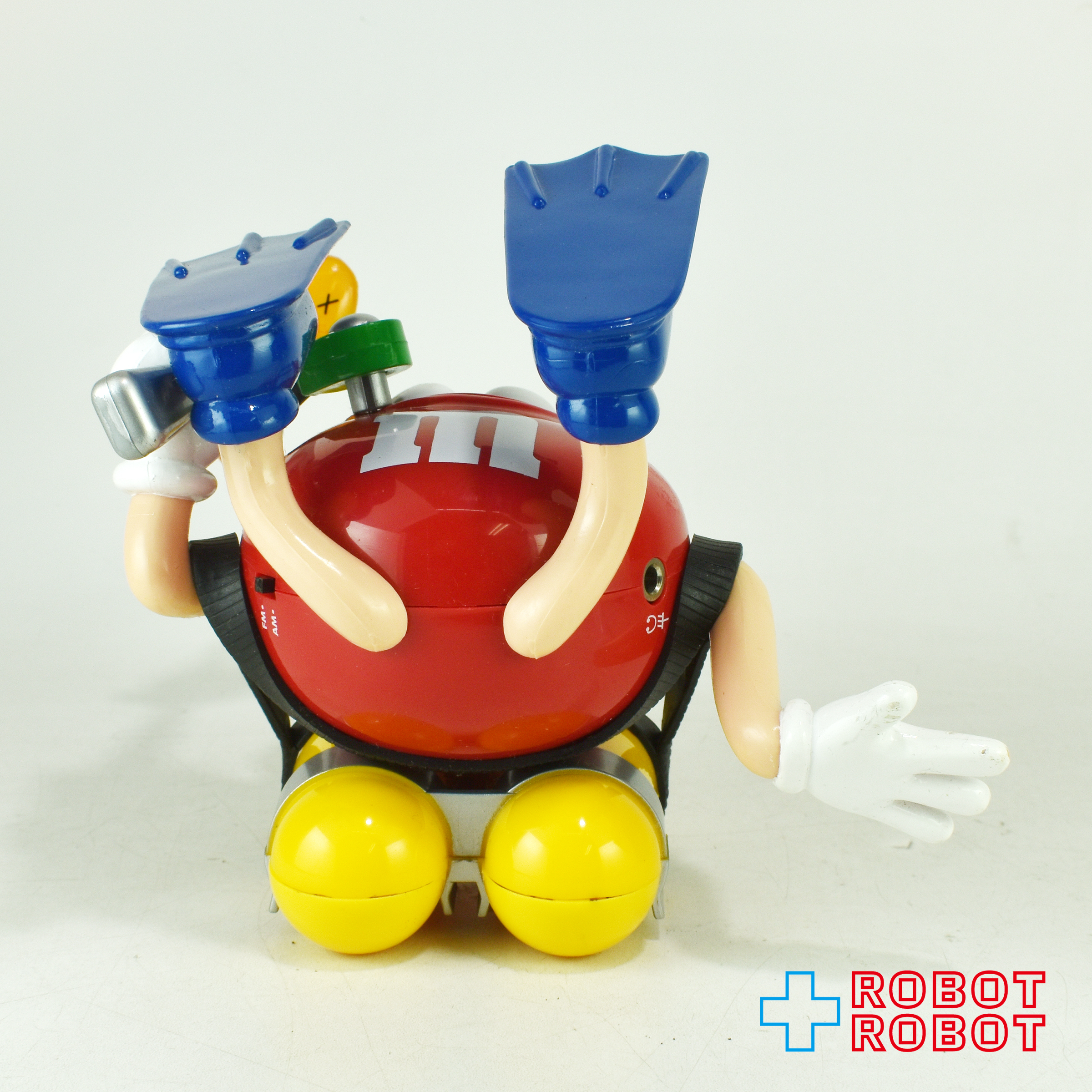 M&M's エムアンドエムズ レッド キャラクター コレクターズ シリーズ スキューバダイビング ラジオ & ヘッドフォン セット 箱入り 企業物 入荷写真