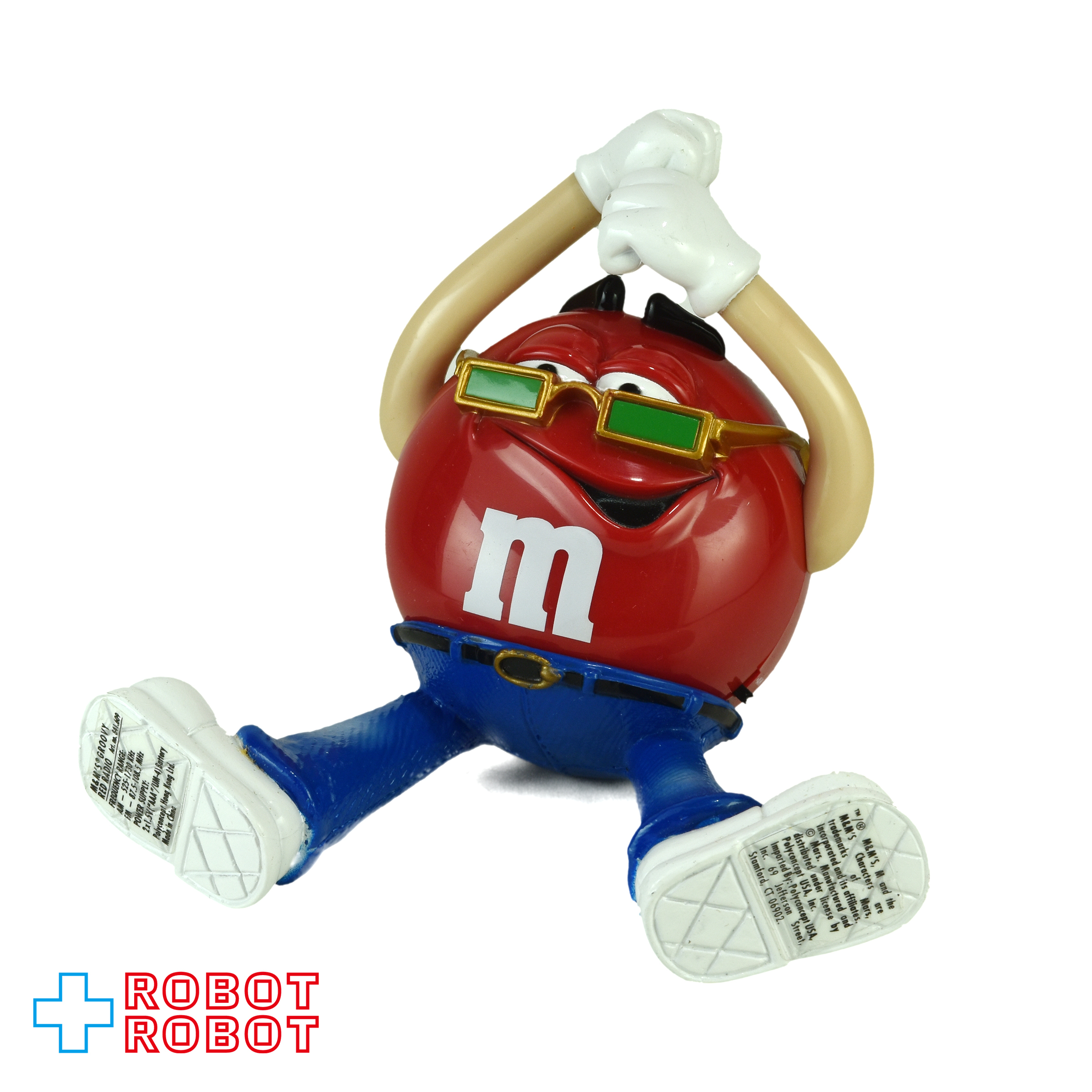 M&M's エムアンドエムズ レッド グルービー レッド ラジオ 箱入り ※不可動 企業物 入荷写真