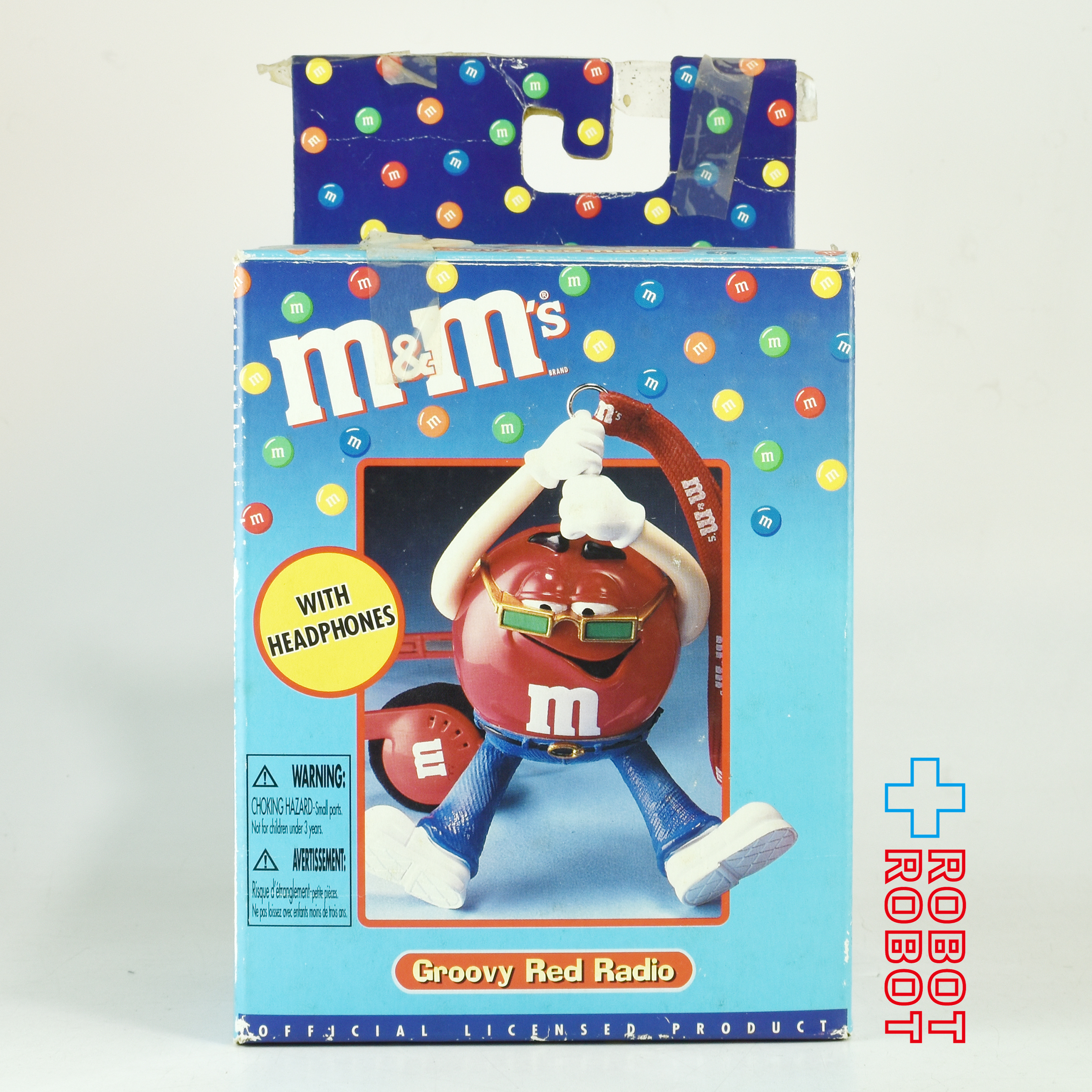M&M's エムアンドエムズ レッド グルービー レッド ラジオ 箱入り ※不可動 企業物 入荷写真