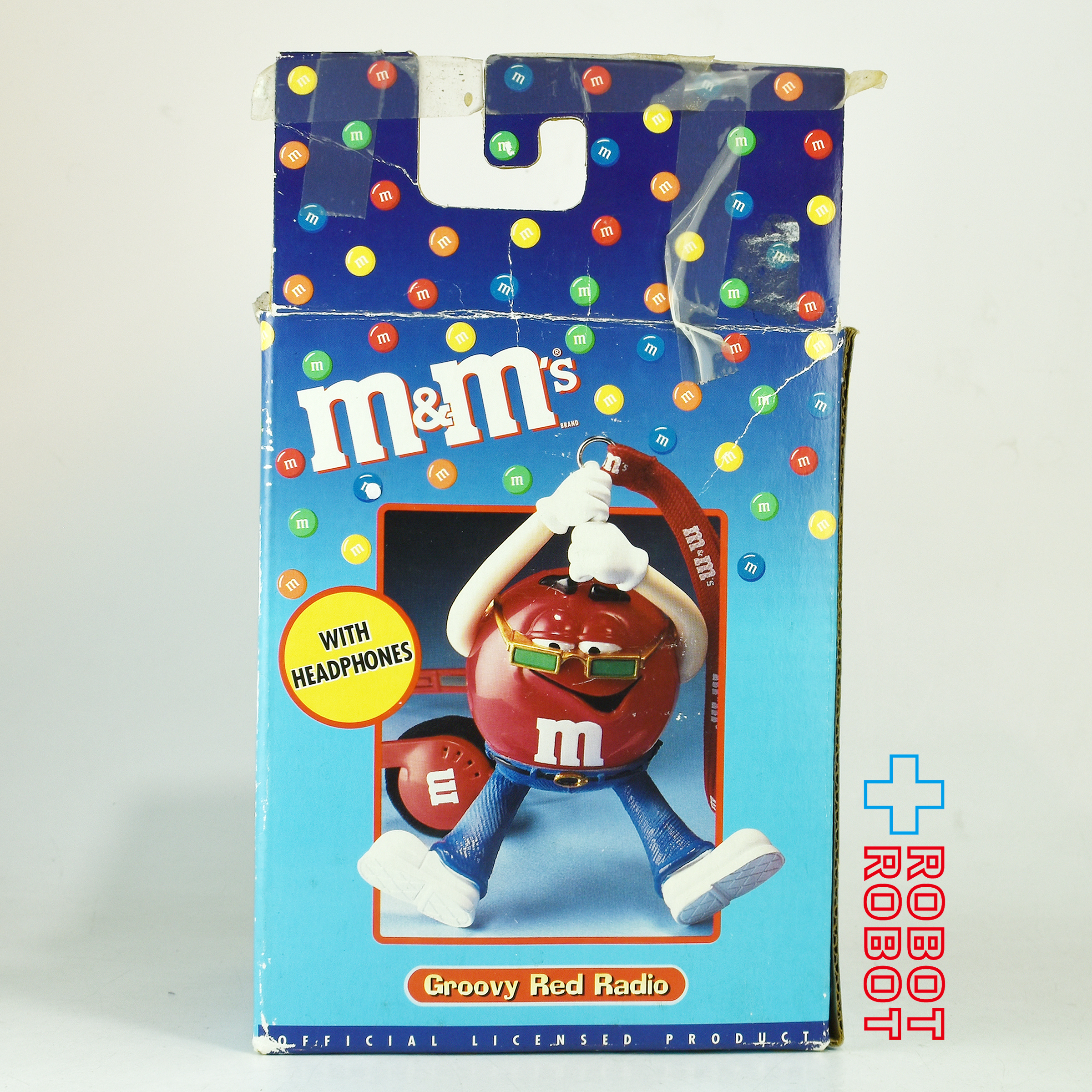 M&M's エムアンドエムズ レッド グルービー レッド ラジオ 箱入り ※不可動 企業物 入荷写真