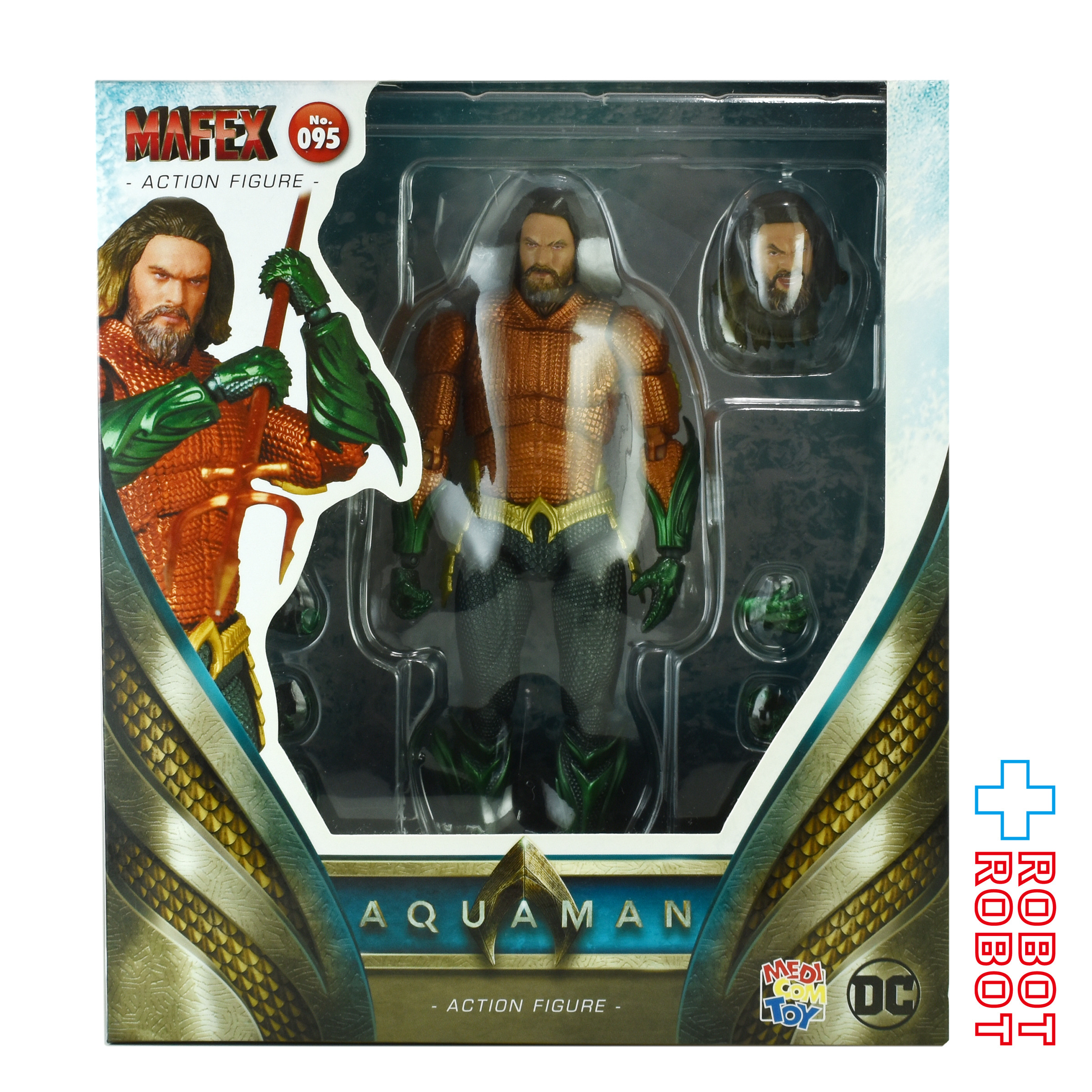 メディコムトイ MAFEX マフェックス No.95 アクアマン アクションフィギュア 開封 箱付 入荷写真