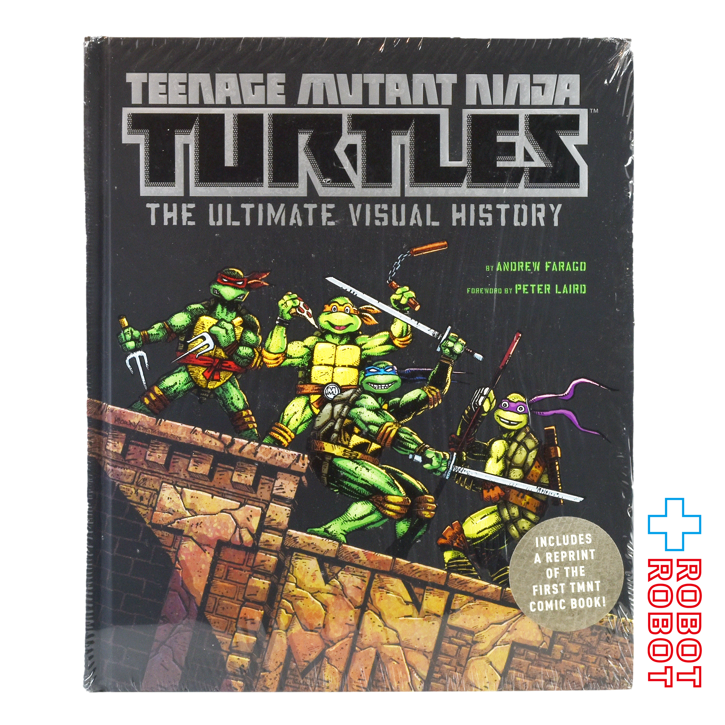 インサイト・エディション社 タートルズ TMNT " ザ・アルティメイト・ビジュアル・ヒストリー " ミュータント・タートルズ大全 洋書 アンドリュー・ファラゴ (著) 未開封 2014 入荷写真