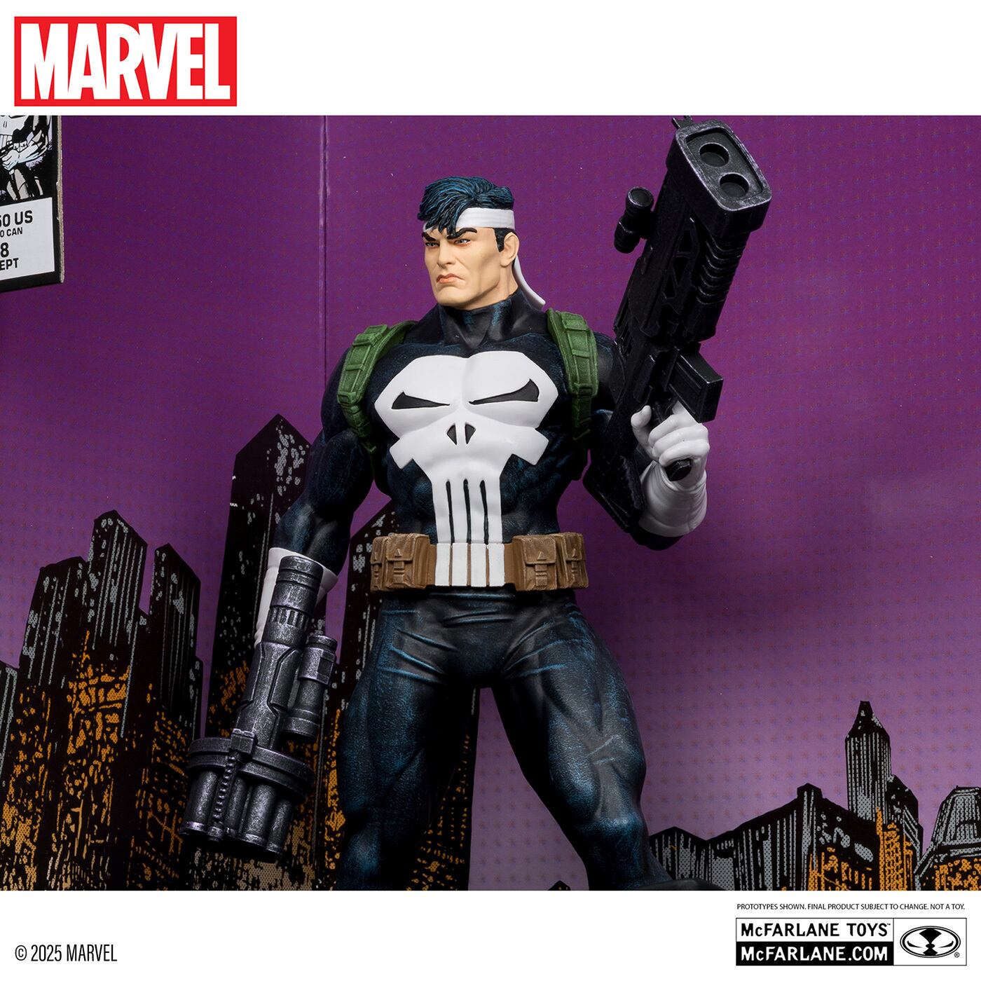 マクファーレン・トイズ マーベル シーン・フィギュア #012 パニッシャー 1/6 スタチューフィギュア 未開封 入荷写真