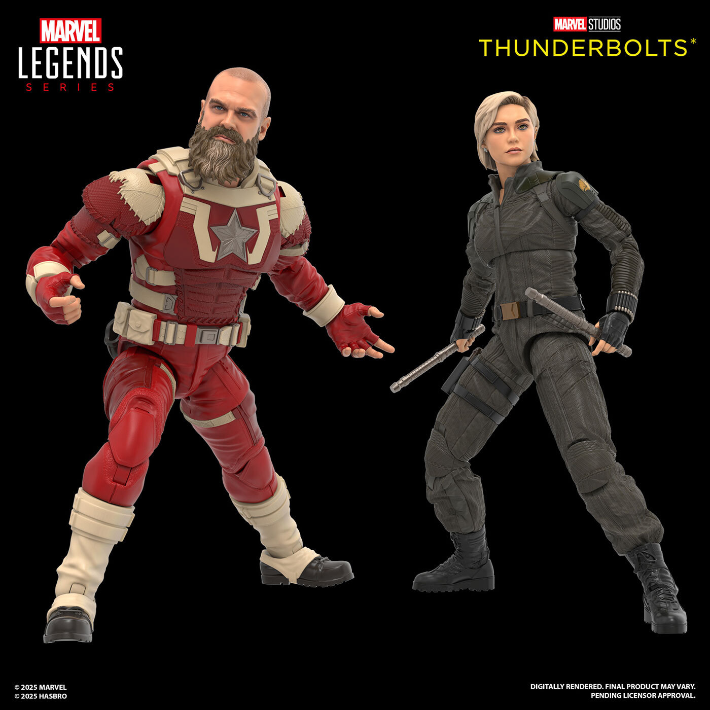 マーベルレジェンド MCUシリーズ サンダーボルツ* エレーナ・ベロワ & レッド・ガーディアン 6インチ アクションフィギュア 国内版 未開封 入荷写真