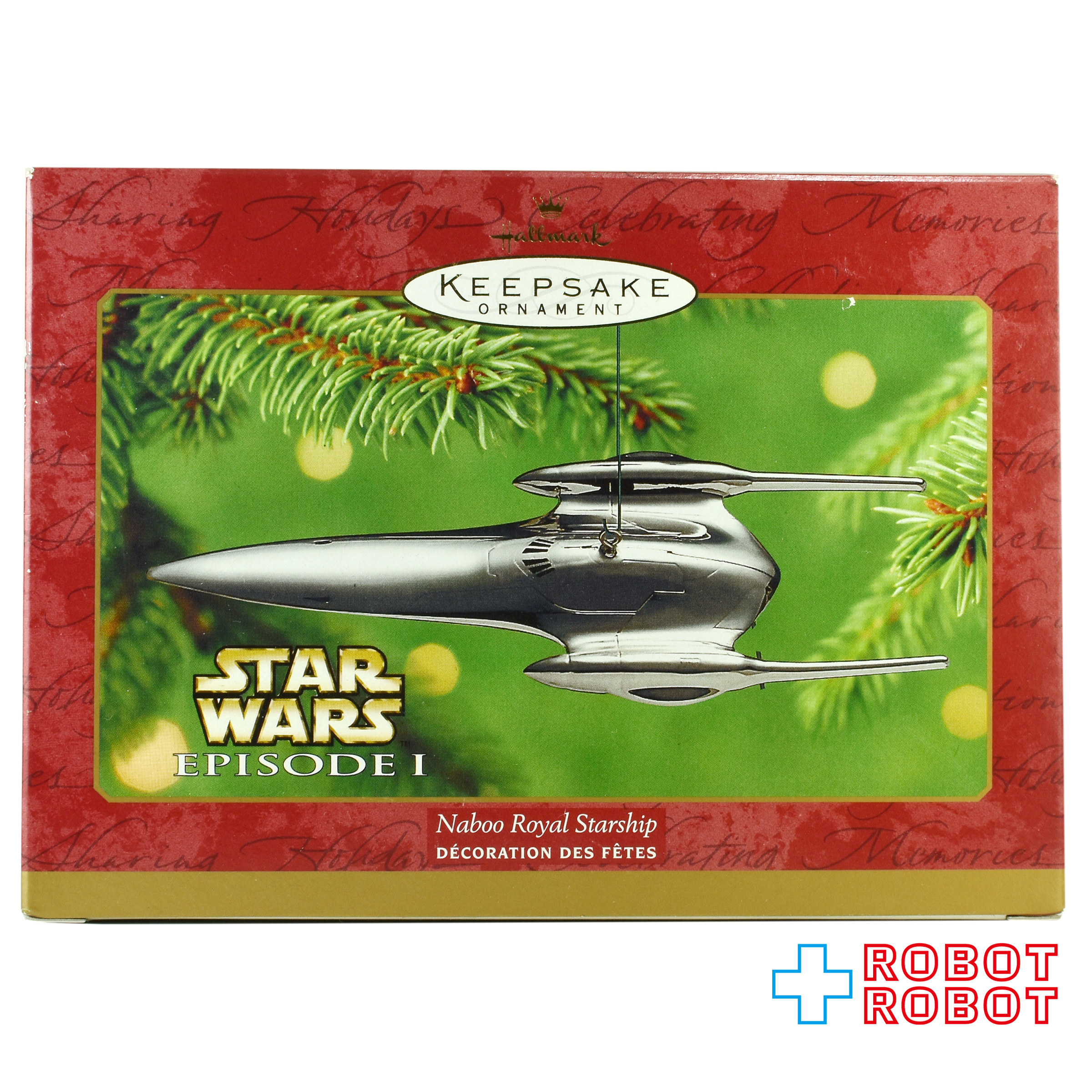 ホールマーク スター・ウォーズ ナブー・ロイヤル・スターシップ クリスマスオーナメント 2001 入荷写真