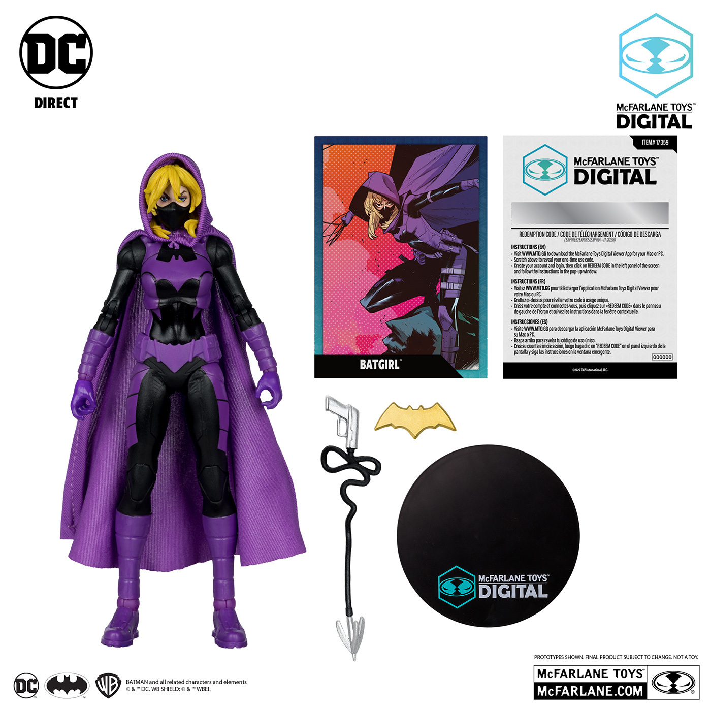 DC ダイレクト バットガール (ステファニー・ブラウン) 7インチ アクションフィギュア 国内版 未開封 入荷写真
