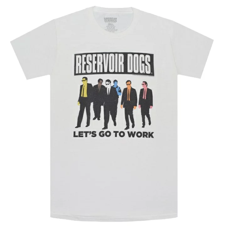 レザボア・ドッグス LET'S GO TO WORK グラフィック Tシャツ アメリカンクラシックス 入荷写真