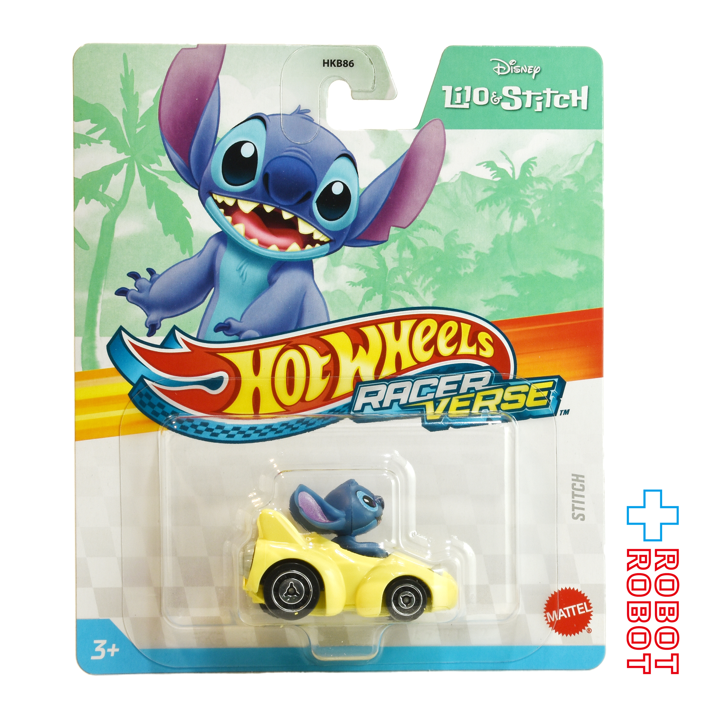 ホットウィール レーサーバース 2025 スティッチ ダイキャスト メタルビークル ミニカー 未開封 入荷写真