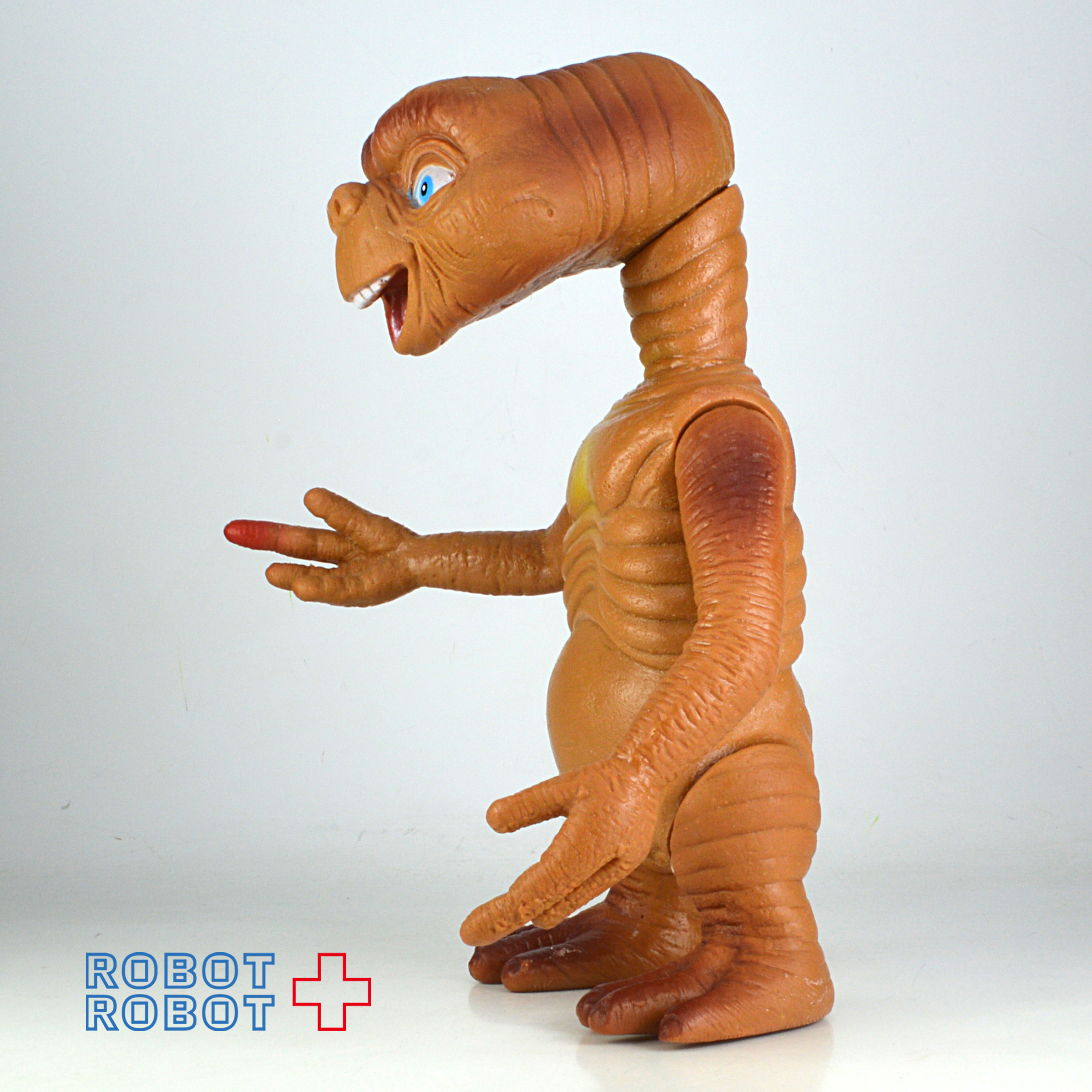 E.T. 口開 薄茶 ソフビ フィギュア メーカー不明 入荷写真