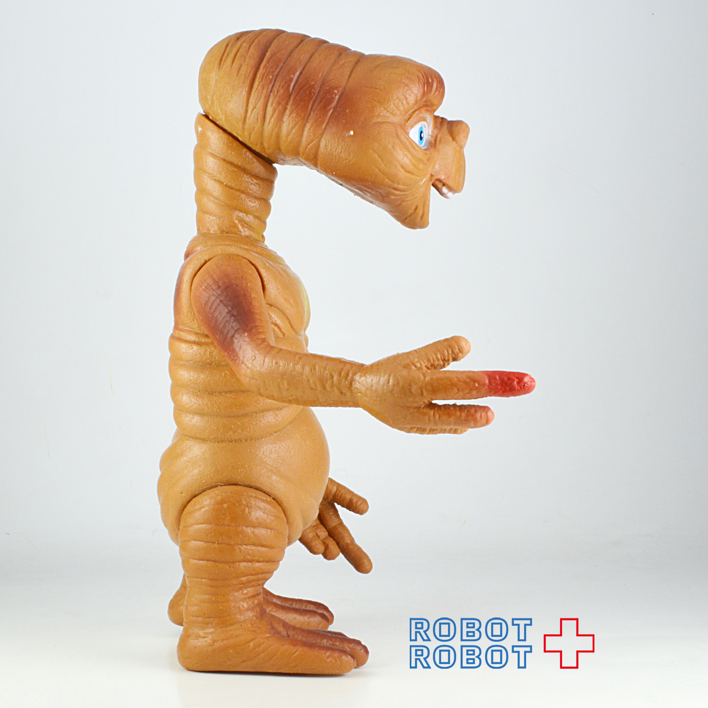 E.T. 口開 薄茶 ソフビ フィギュア メーカー不明 入荷写真