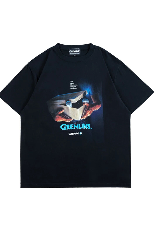 メディコム・トイ MLE グレムリン GREMLINS BOX ブラック Tシャツ 紙タグ付き Mサイズ 入荷写真
