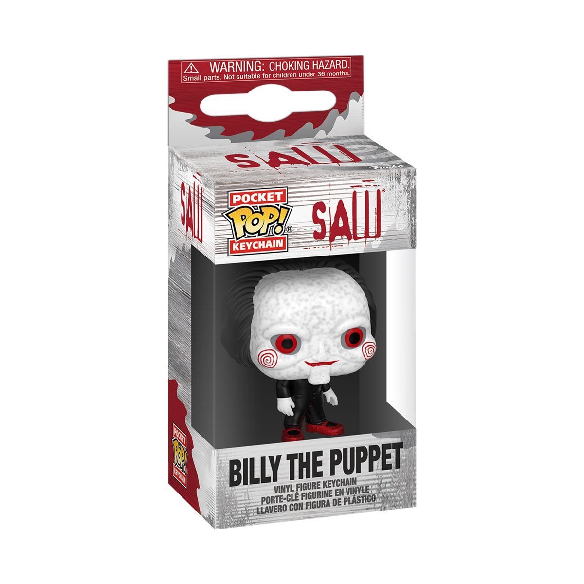 ファンコ ポケット POP! キーチェーン SAW ジグソウ ビリー 箱入未開封 入荷写真