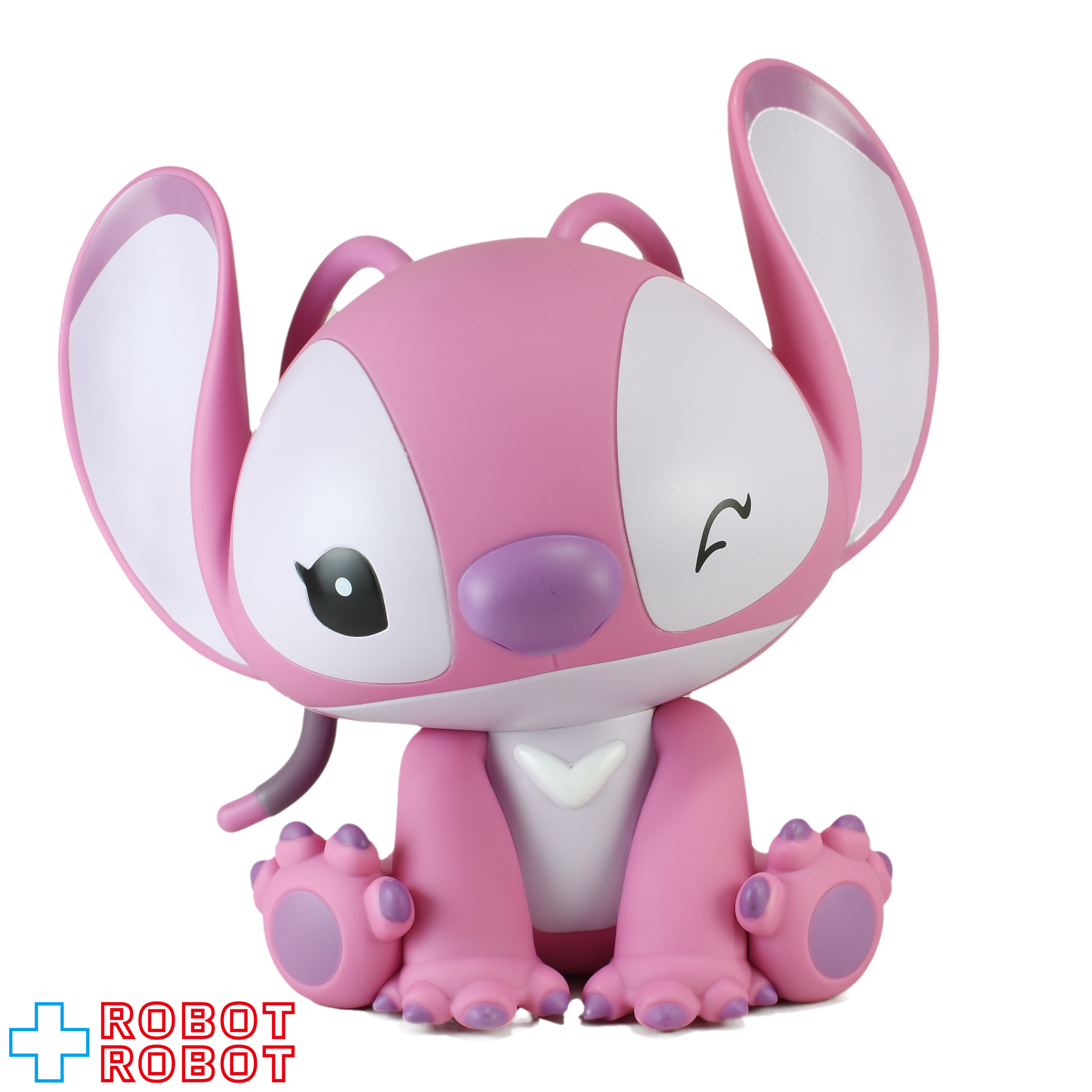 モノグラム ディズニー スティッチ エンジェル ソフビ貯金箱 入荷写真