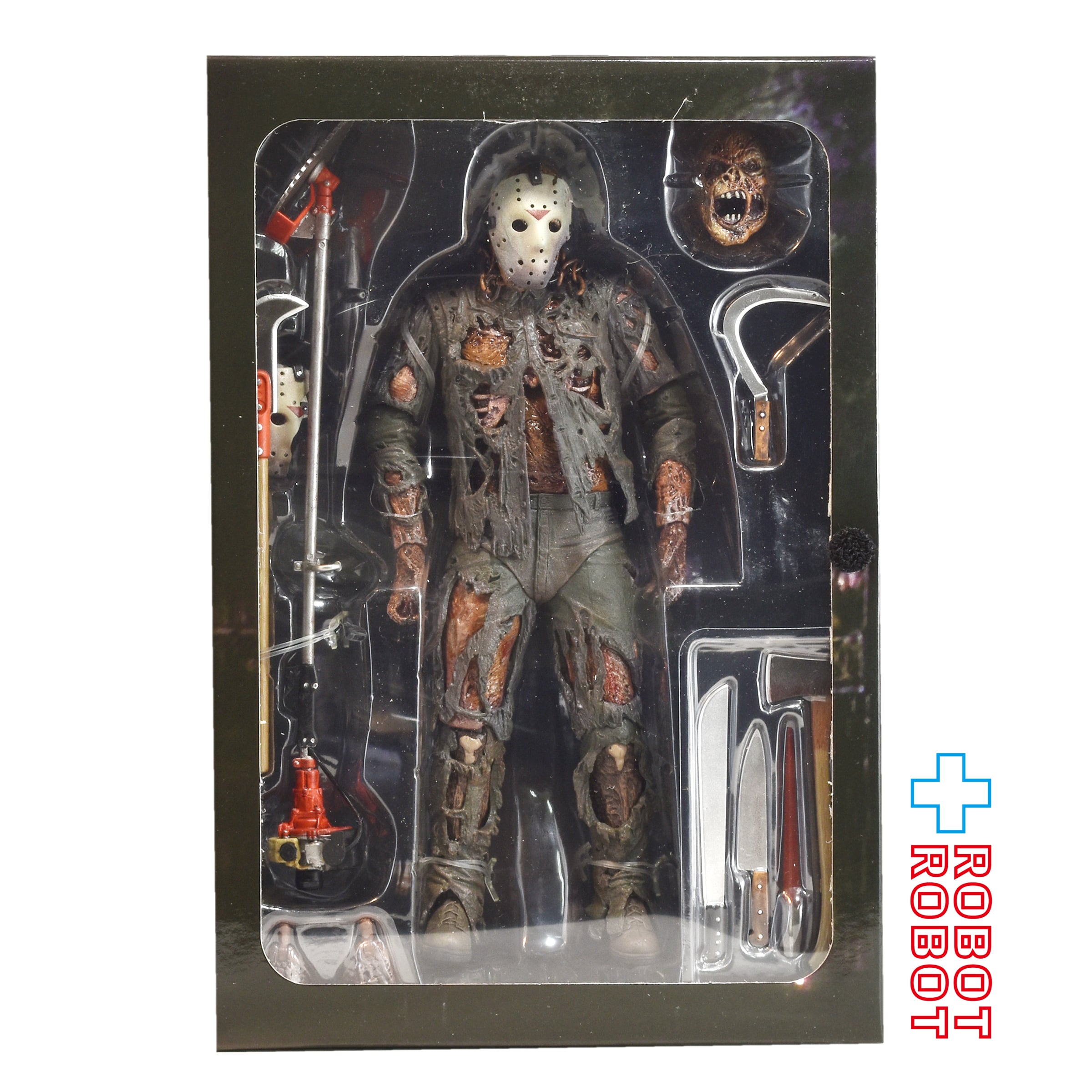 ネカ 13日の金曜日 PART 7 新しい恐怖 ジェイソン・ボーヒーズ 7インチ アルティメット アクションフィギュア 開封 入荷写真