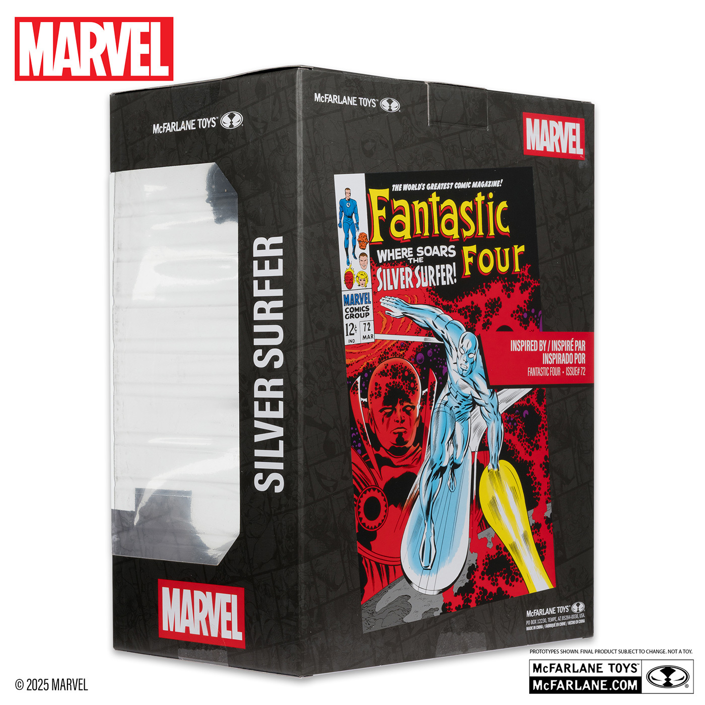 マクファーレン・トイズ マーベル シーン・フィギュア #014 シルバーサーファー 1/6 スタチューフィギュア 未開封 入荷写真