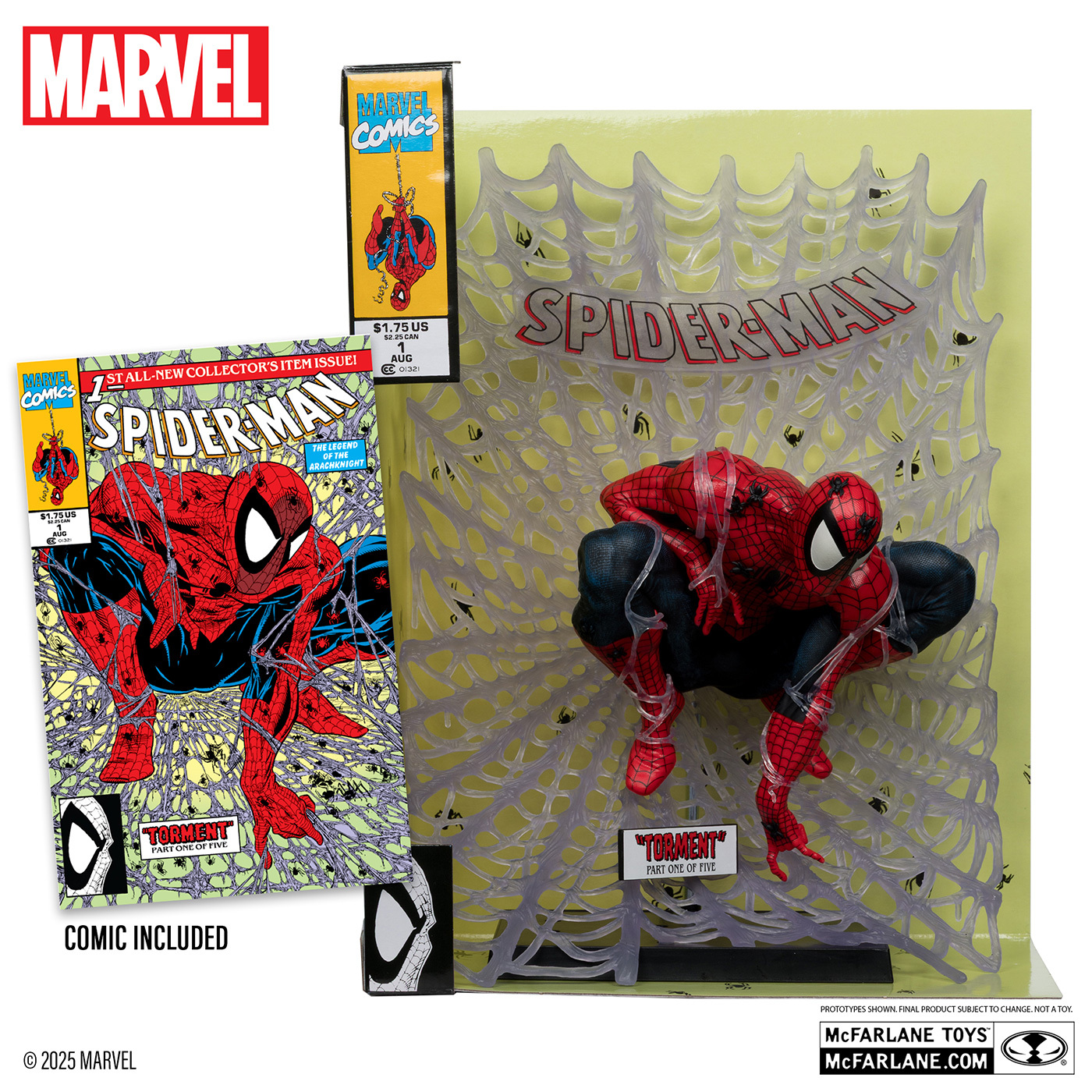 マクファーレン・トイズ マーベル シーン・フィギュア #013 スパイダーマン 1/6 スタチューフィギュア 未開封 入荷写真