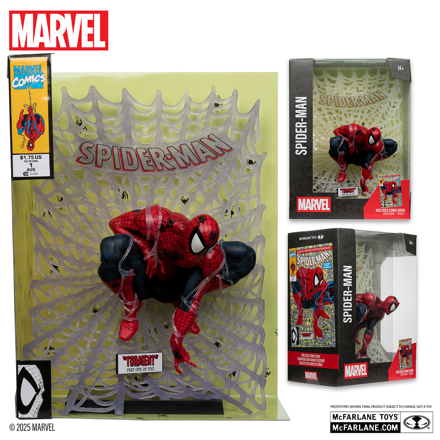 マクファーレン・トイズ マーベル シーン・フィギュア #013 スパイダーマン 1/6 スタチューフィギュア 未開封 入荷写真
