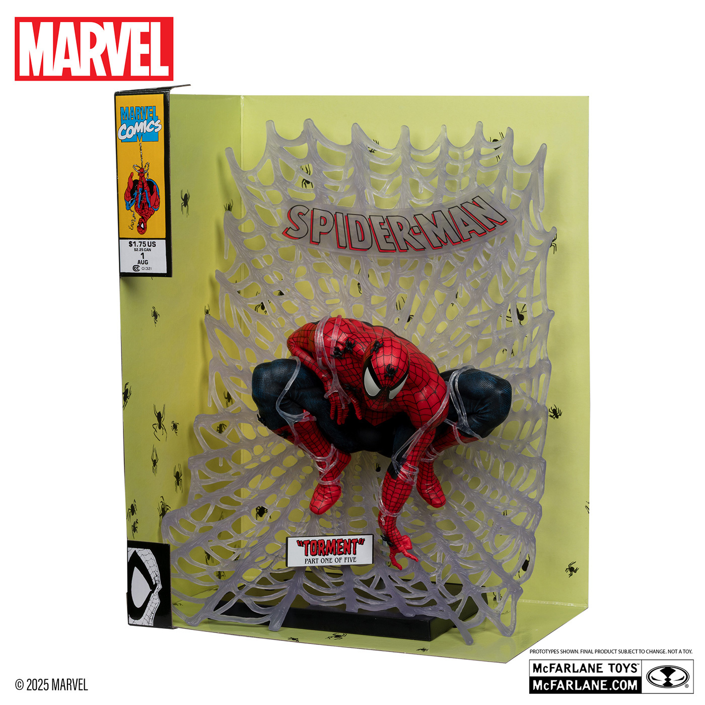 マクファーレン・トイズ マーベル シーン・フィギュア #013 スパイダーマン 1/6 スタチューフィギュア 未開封 入荷写真
