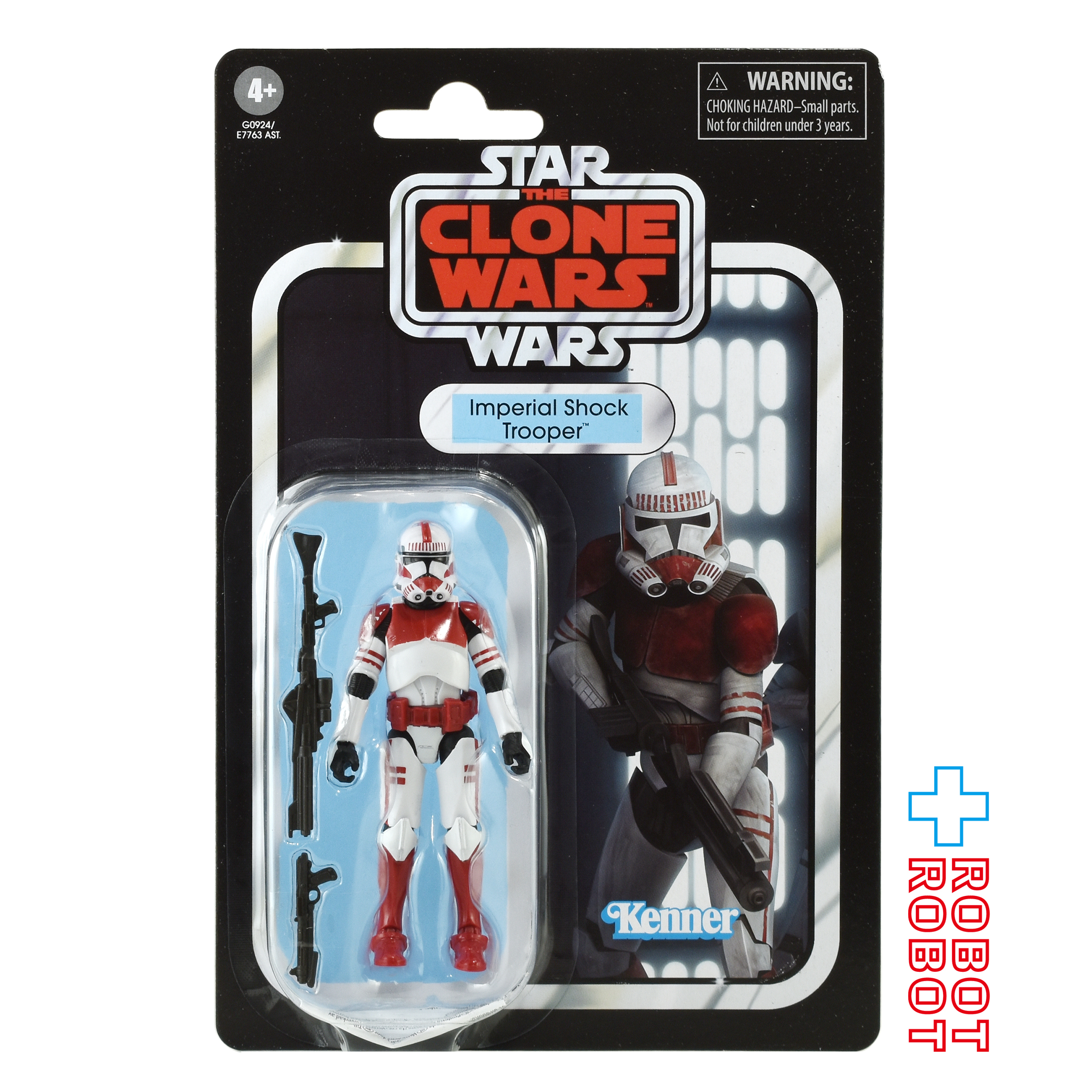 スター・ウォーズ VC374 インペリアル・ショック・トルーパー [クローン・ウォーズ] ヴィンテージコレクション 3.75インチ アクションフィギュア US版 未開封 ※難有り 入荷写真