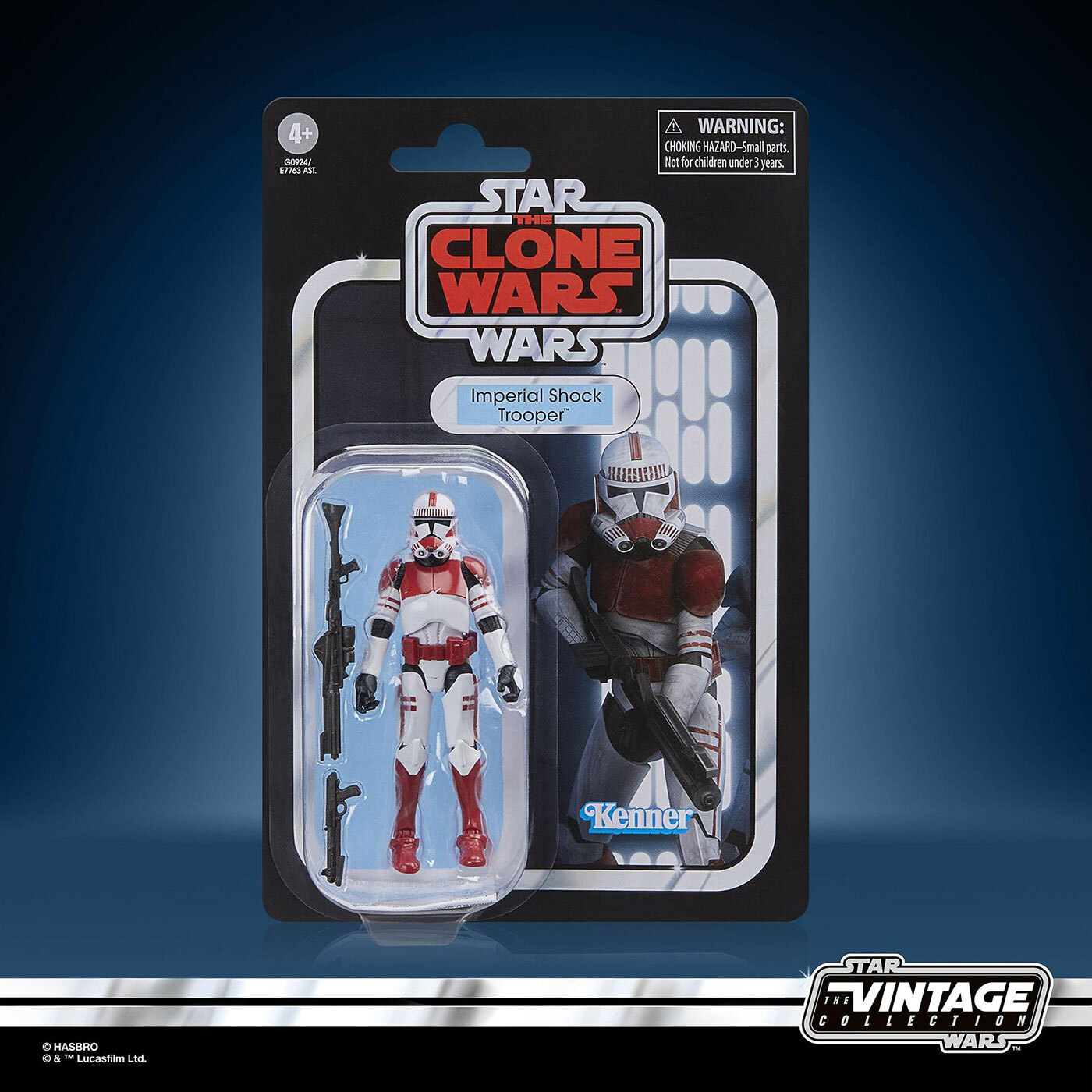 スター・ウォーズ VC374 インペリアル・ショック・トルーパー [クローン・ウォーズ] ヴィンテージコレクション 3.75インチ アクションフィギュア US版 未開封 ※難有り 入荷写真