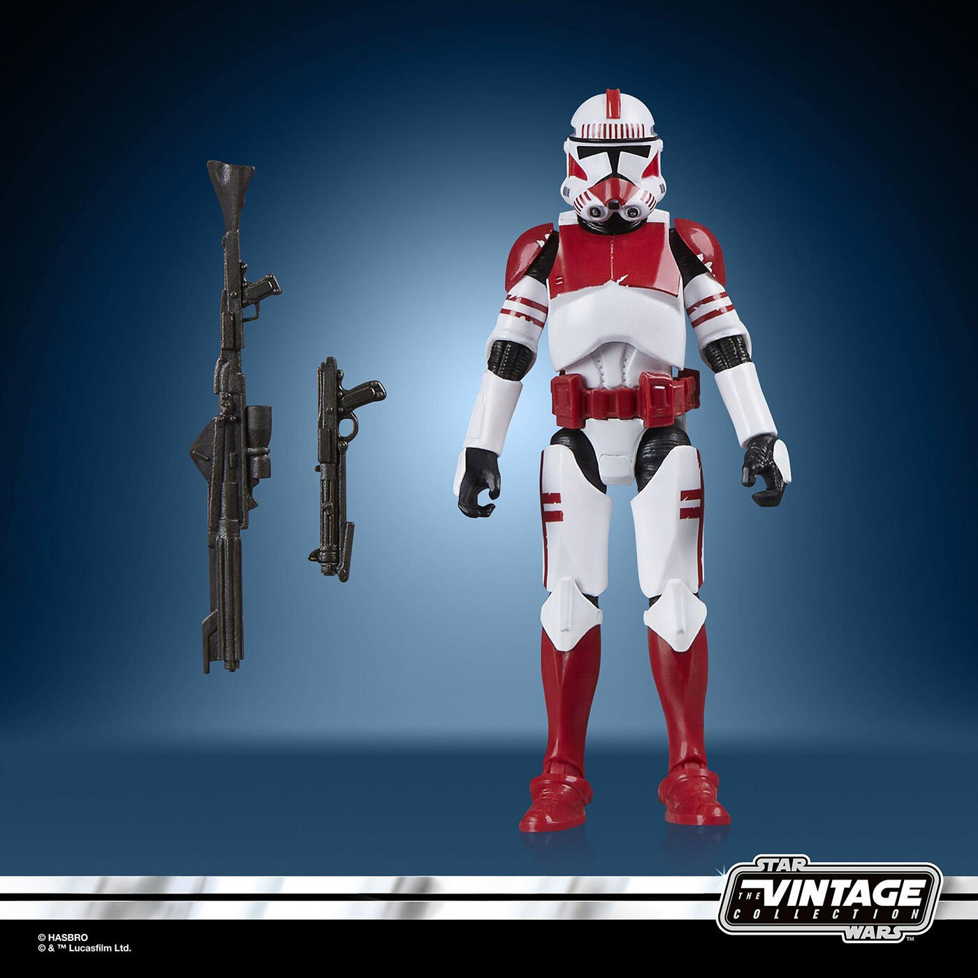 スター・ウォーズ VC374 インペリアル・ショック・トルーパー [クローン・ウォーズ] ヴィンテージコレクション 3.75インチ アクションフィギュア US版 未開封 ※難有り 入荷写真