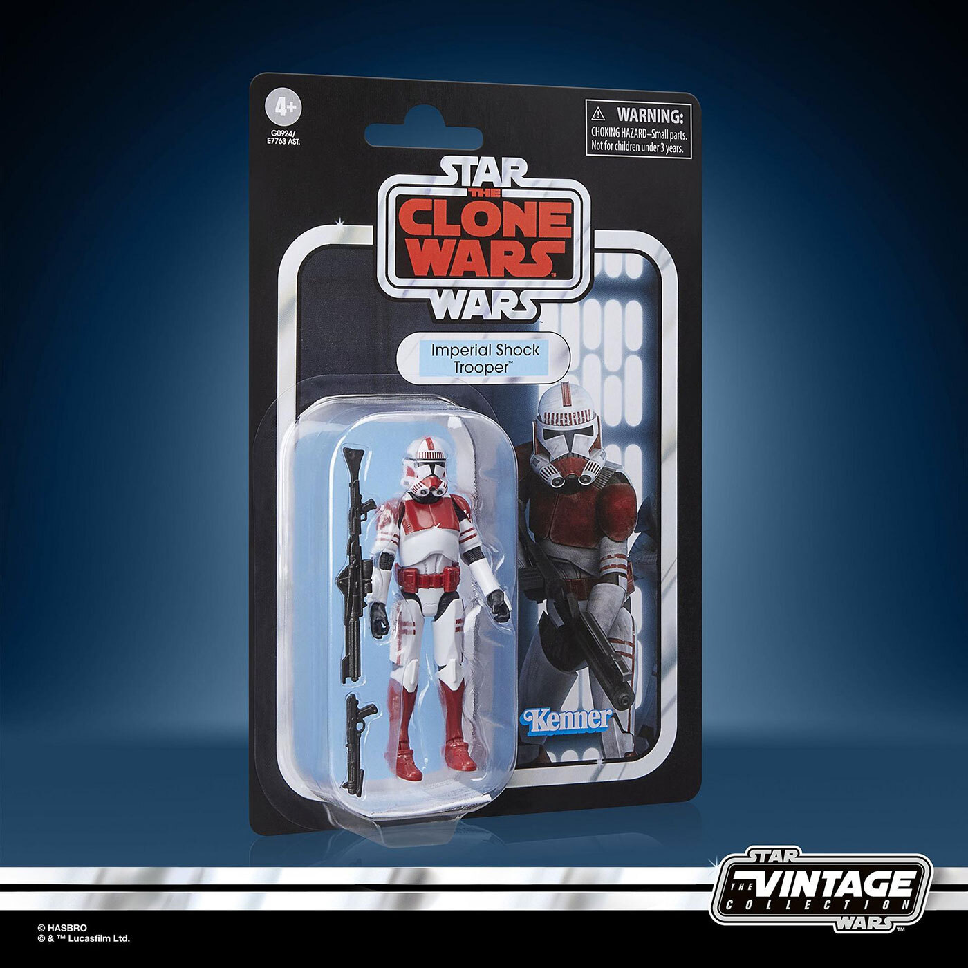 スター・ウォーズ VC374 インペリアル・ショック・トルーパー [クローン・ウォーズ] ヴィンテージコレクション 3.75インチ アクションフィギュア US版 未開封 ※難有り 入荷写真