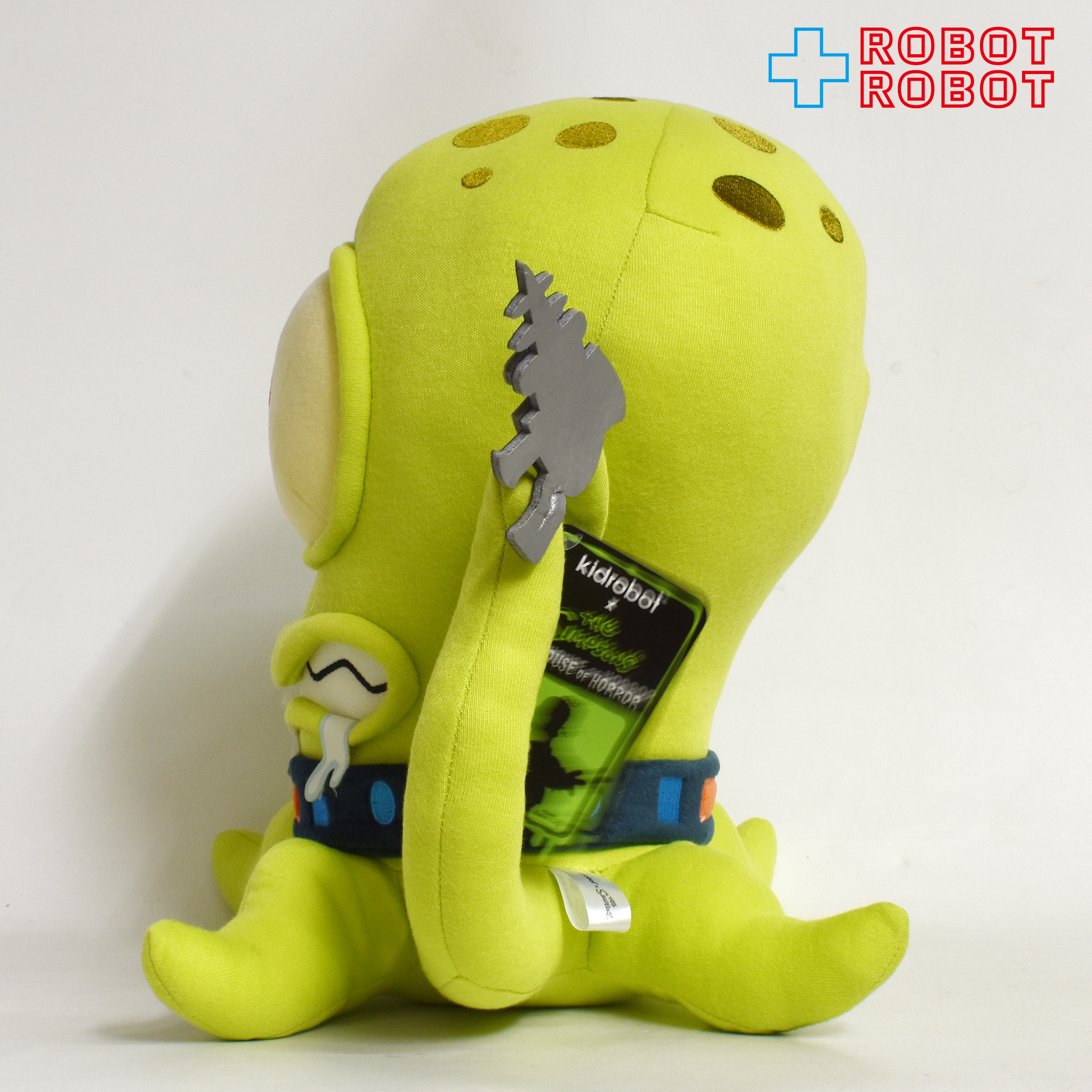 キッドロボット シンプソンズ 恐怖のツリーハウス カングとコドス コドス 13インチ プラッシュ ぬいぐるみ 紙タグ付き 入荷写真