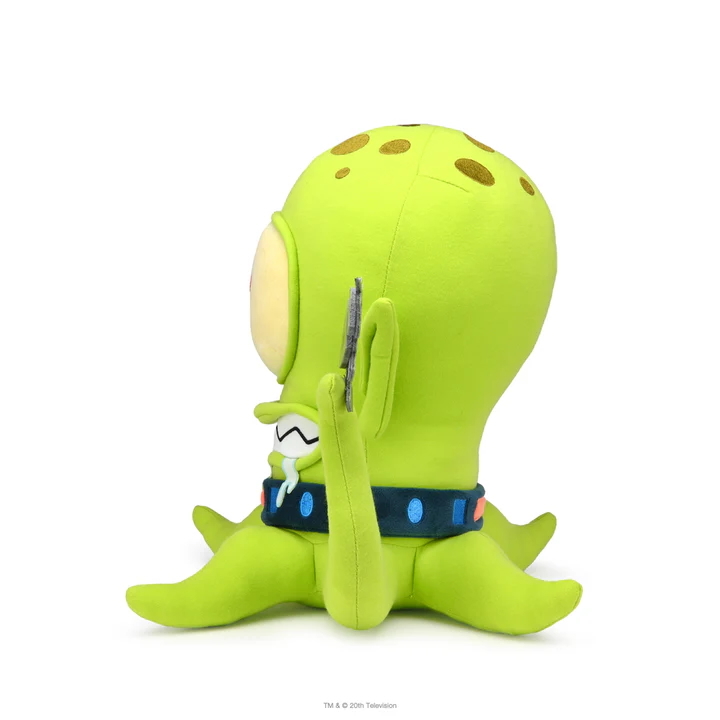 キッドロボット シンプソンズ 恐怖のツリーハウス カングとコドス コドス 13インチ プラッシュ ぬいぐるみ 紙タグ付き 入荷写真