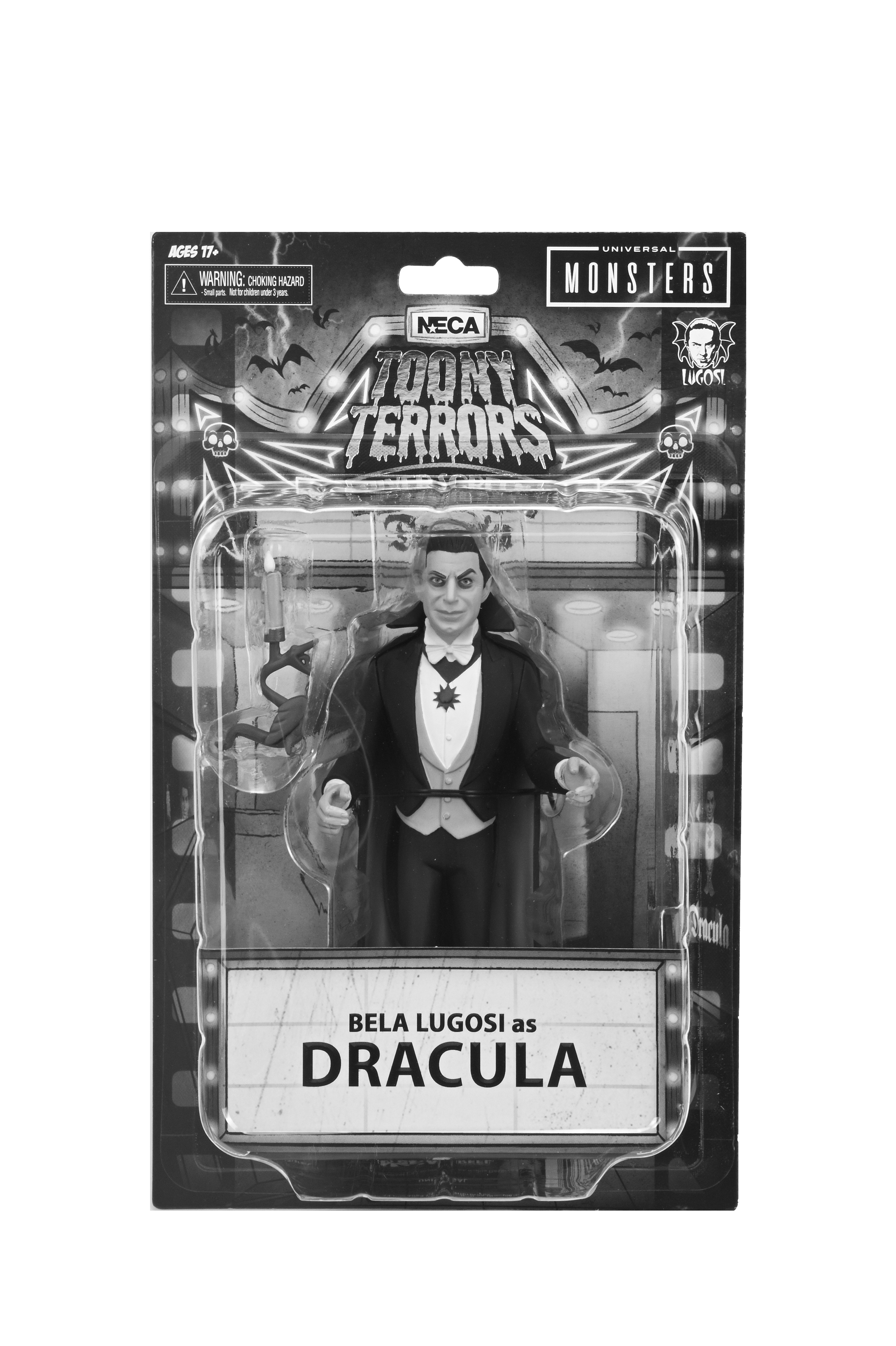 ネカ トゥーニーテラーズ スタイライズド ユニバーサルモンスターズ ドラキュラ伯爵 シルバースクリーン Ver. 6インチ アクションフィギュア 未開封 入荷写真