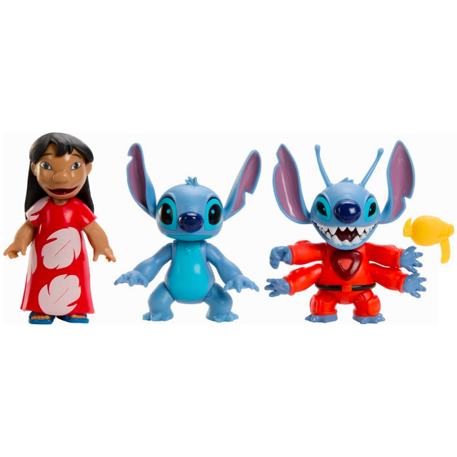 マテル ディズニー リロ&スティッチ ストーリー テラーズ 3パック 4インチ アクションフィギュア 未開封 入荷写真