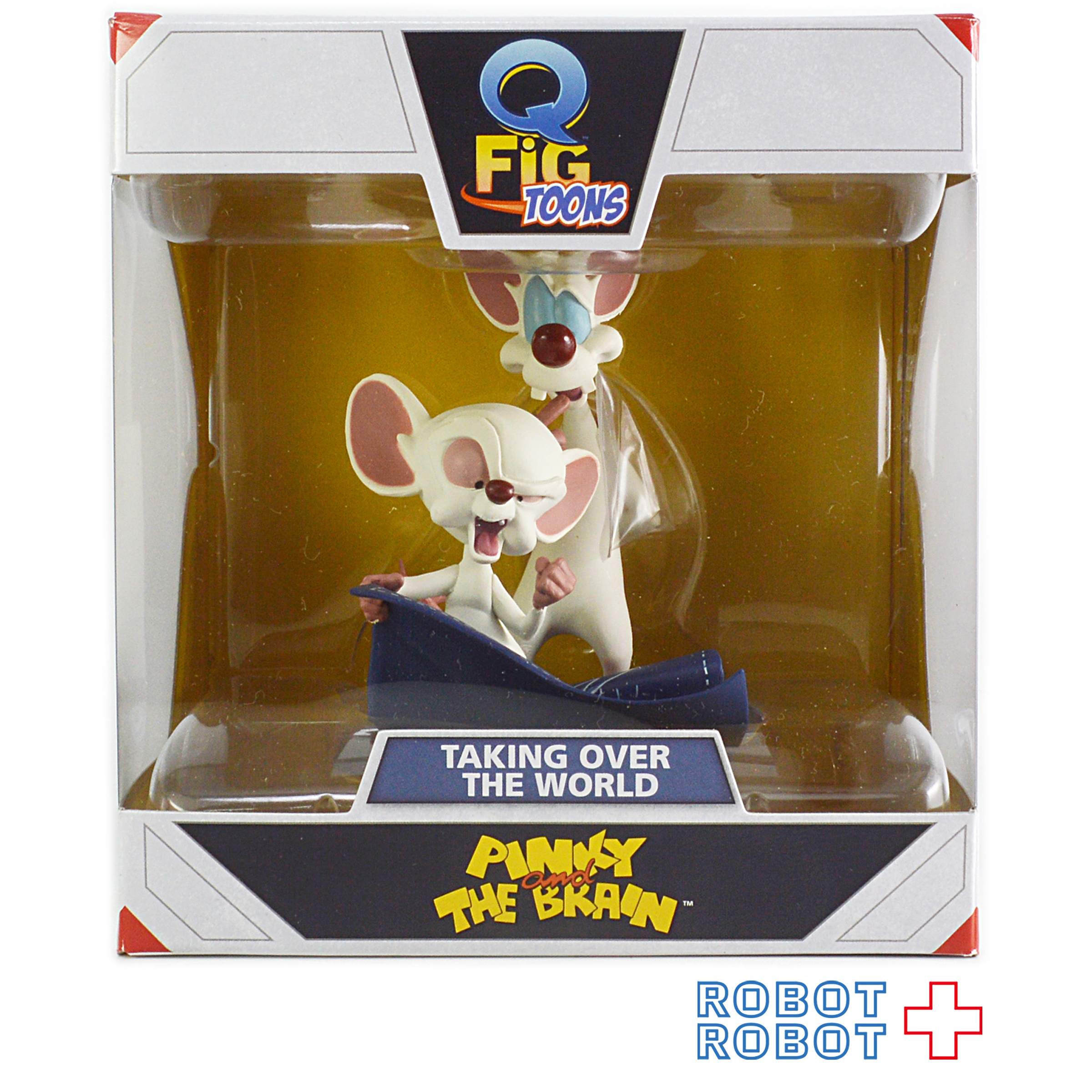Q-Fig Toons ピンキー＆ブレイン テイキングオーバーザワールド フィギュア 入荷写真