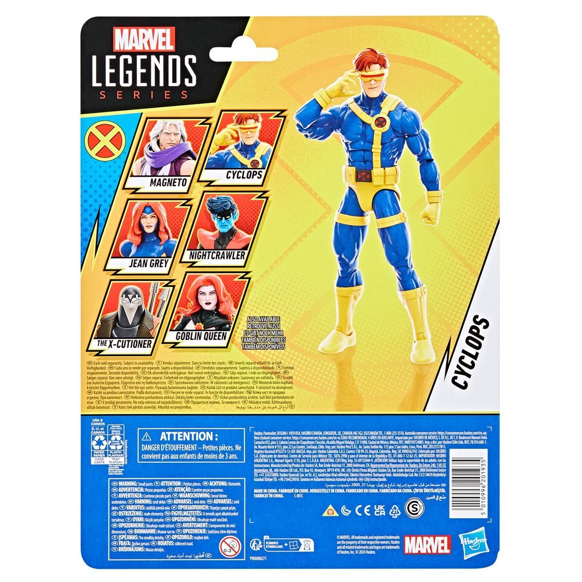 マーベルレジェンド X-MEN '97 サイクロップス 6インチ アクションフィギュア 未開封 入荷写真
