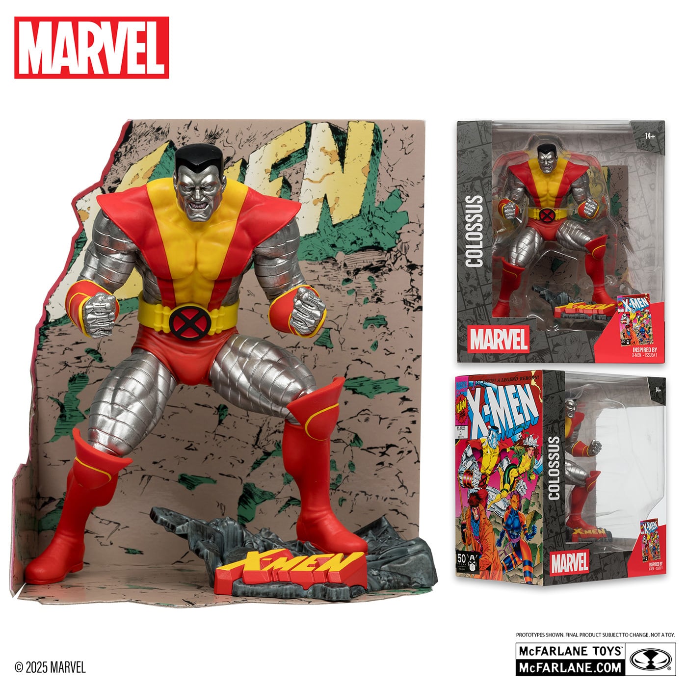 マクファーレン マーベル シーン・フィギュア #024 コロッサス ジム・リー / X-Men Vol.2 #1 1/10 スタチューフィギュア 未開封 入荷写真