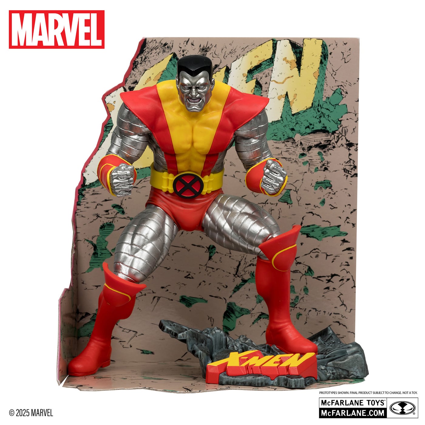 マクファーレン マーベル シーン・フィギュア #024 コロッサス ジム・リー / X-Men Vol.2 #1 1/10 スタチューフィギュア 未開封 入荷写真