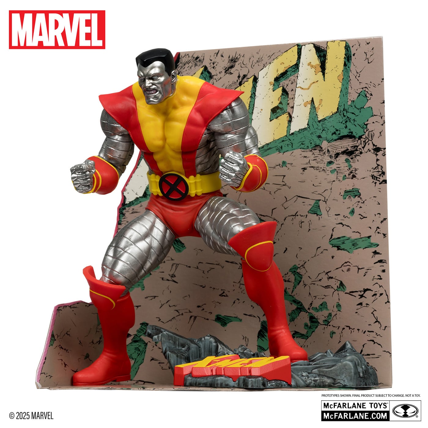 マクファーレン マーベル シーン・フィギュア #024 コロッサス ジム・リー / X-Men Vol.2 #1 1/10 スタチューフィギュア 未開封 入荷写真