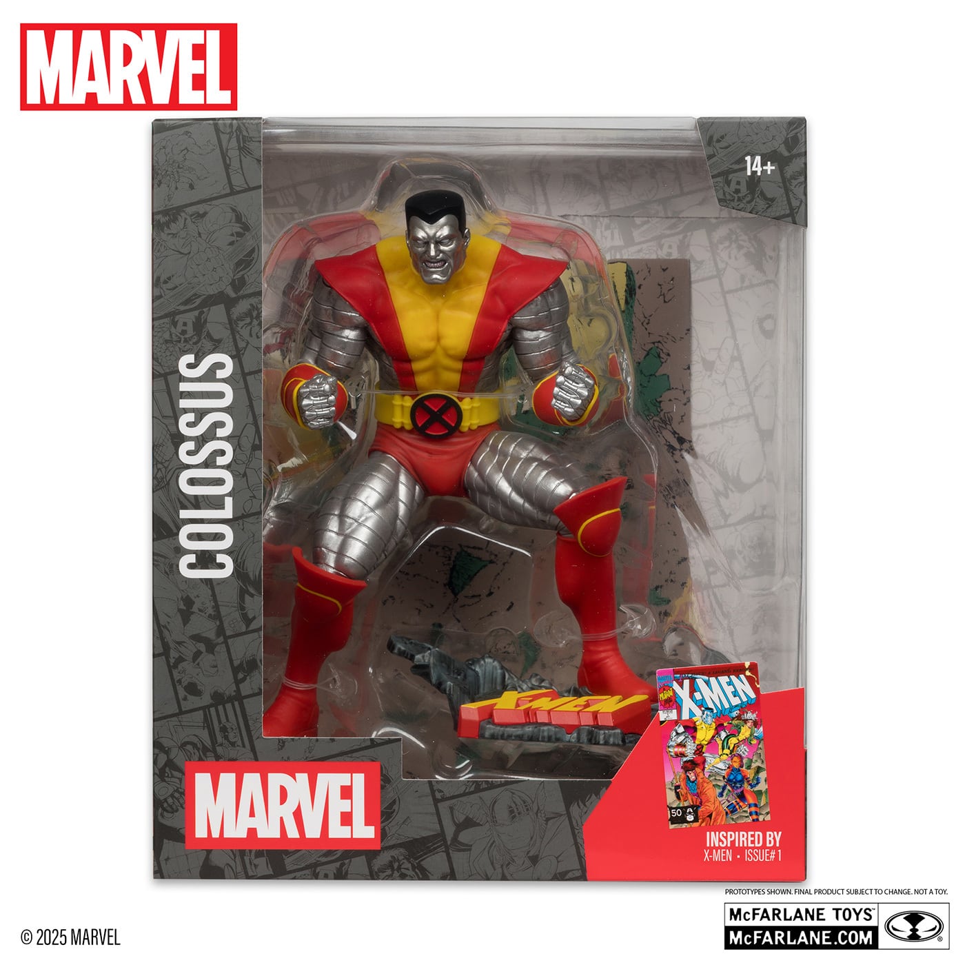 マクファーレン マーベル シーン・フィギュア #024 コロッサス ジム・リー / X-Men Vol.2 #1 1/10 スタチューフィギュア 未開封 入荷写真
