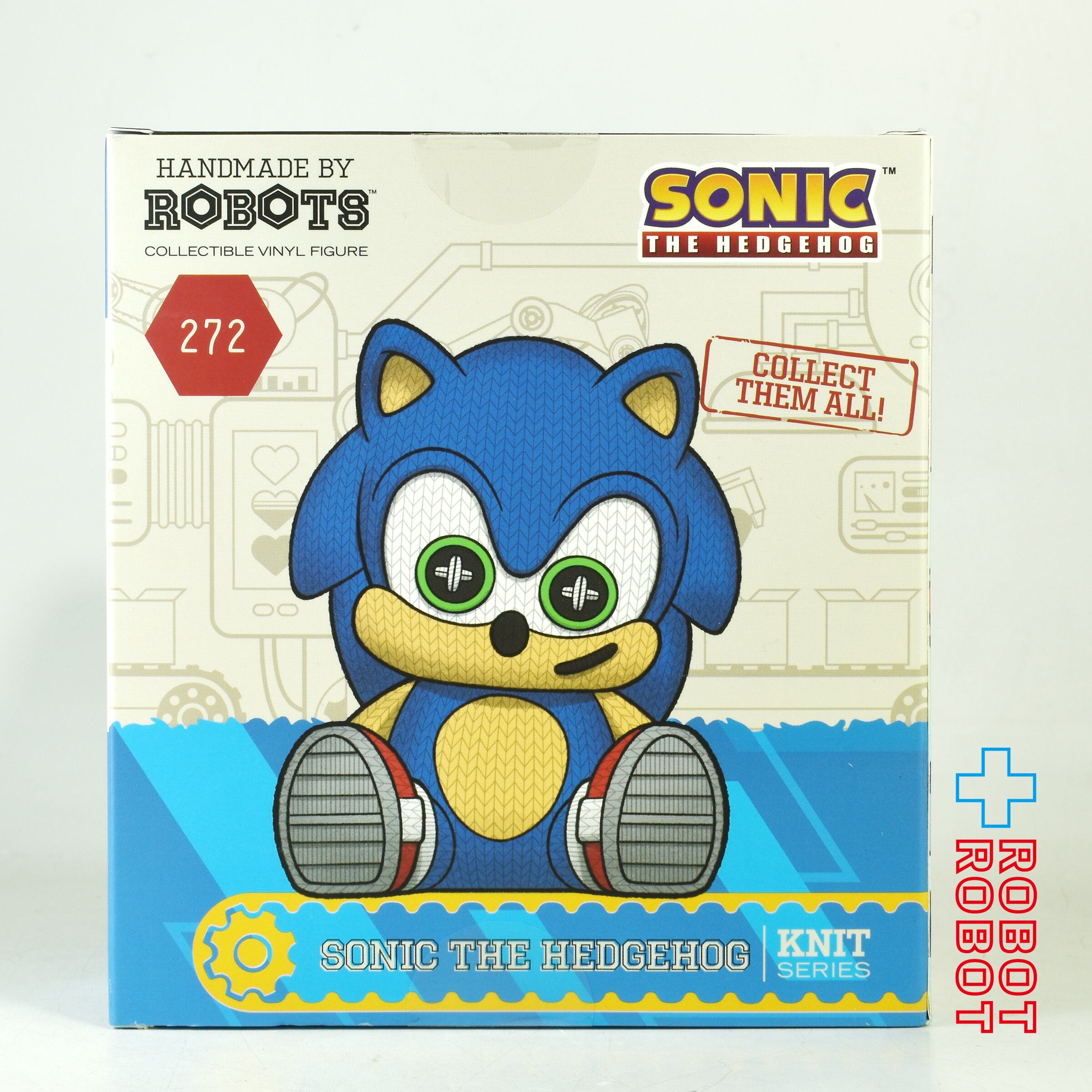 ザ・コープ ハンドメイド・バイ・ロボッツ ソニック・ザ・ヘッジホッグ ソニック ビニールフィギュア 未開封 入荷写真