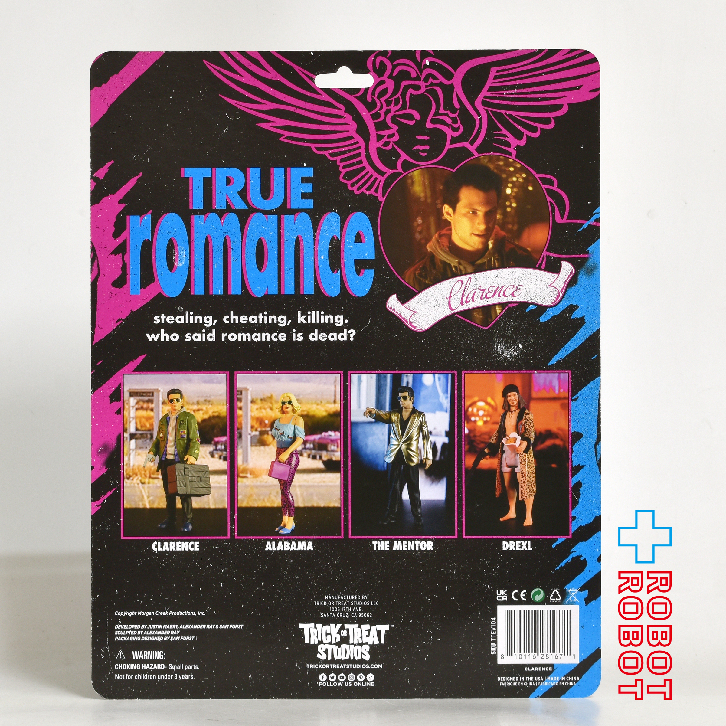 トリックオアトリートスタジオ トゥルー・ロマンス クラレンス / クリスチャン・スレーター 5インチ アクションフィギュア 未開封 入荷写真