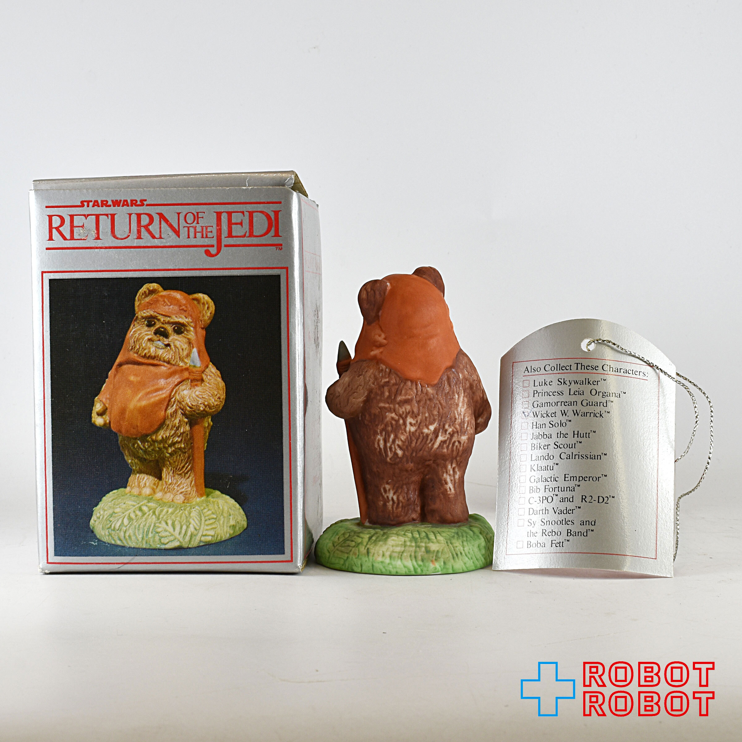シグマ社 スター・ウォーズ ウィケット・イウォーク 陶器フィギュア 箱付 入荷写真