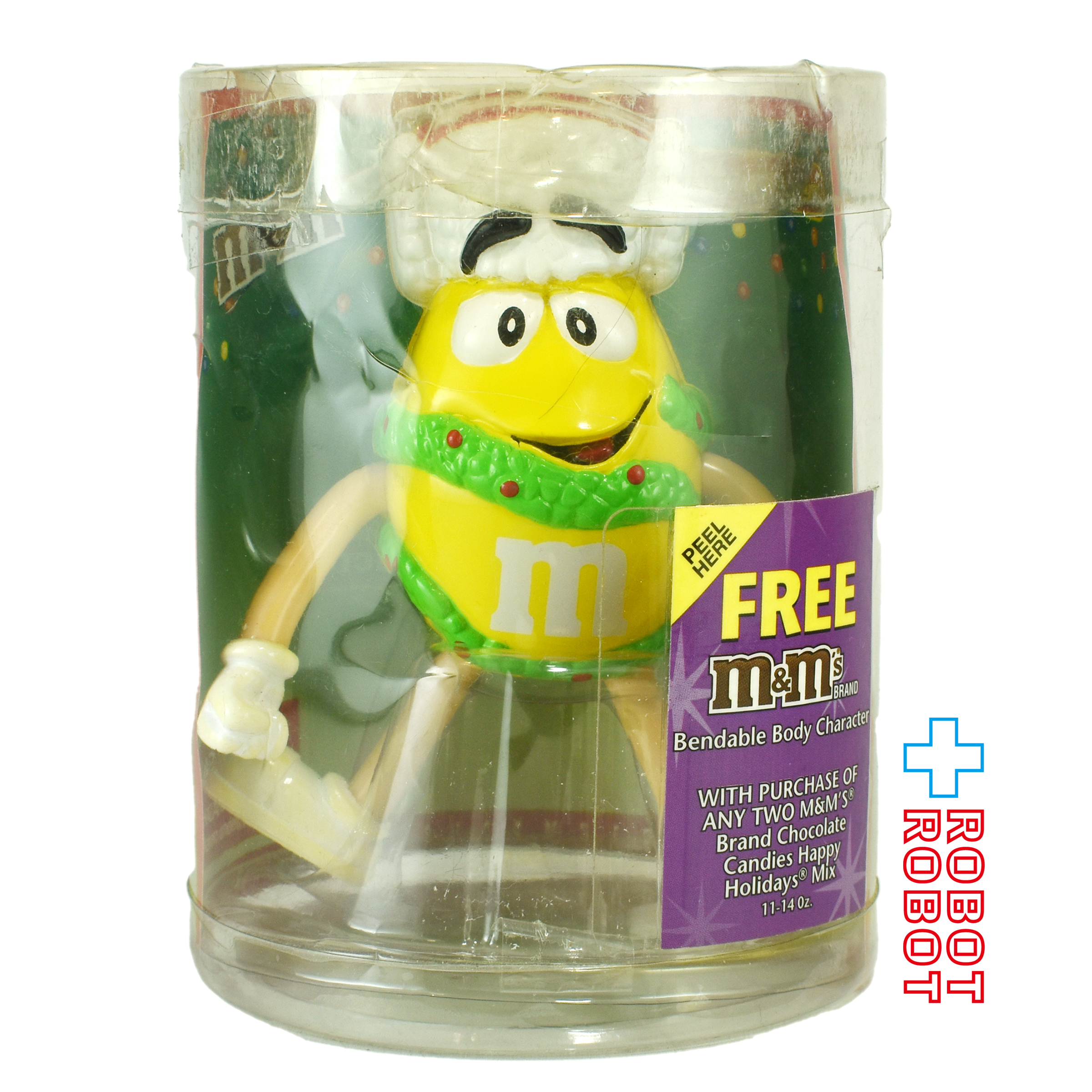 M&M's ベンダブル ボディー キャラクターズ エムアンドエムズ イエロー フィギュア 未開封 企業物 入荷写真