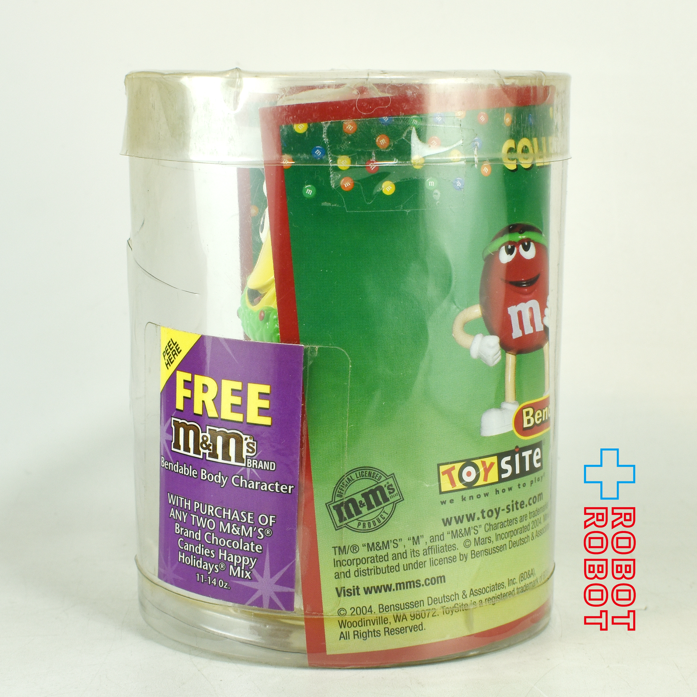 M&M's ベンダブル ボディー キャラクターズ エムアンドエムズ イエロー フィギュア 未開封 企業物 入荷写真