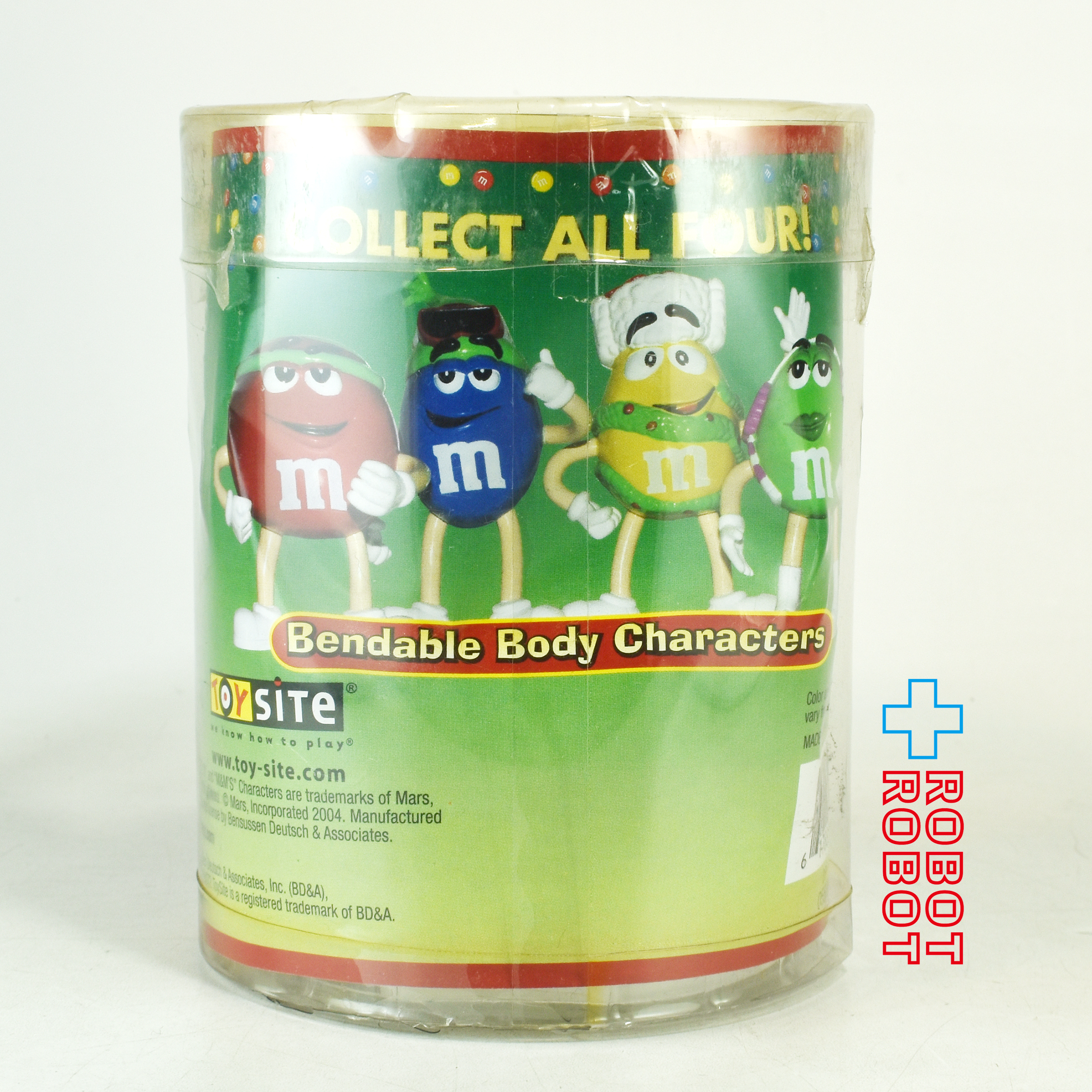 M&M's ベンダブル ボディー キャラクターズ エムアンドエムズ グリーン フィギュア 未開封 企業物 入荷写真
