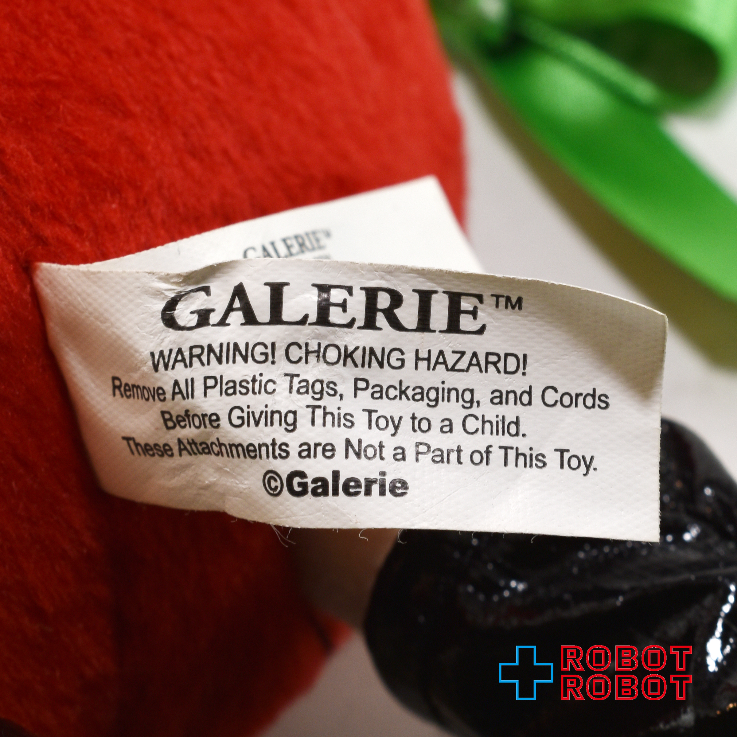 M&M's サンタ レッド エムアンドエムズ ぬいぐるみ人形 紙タグ付き 企業物 入荷写真